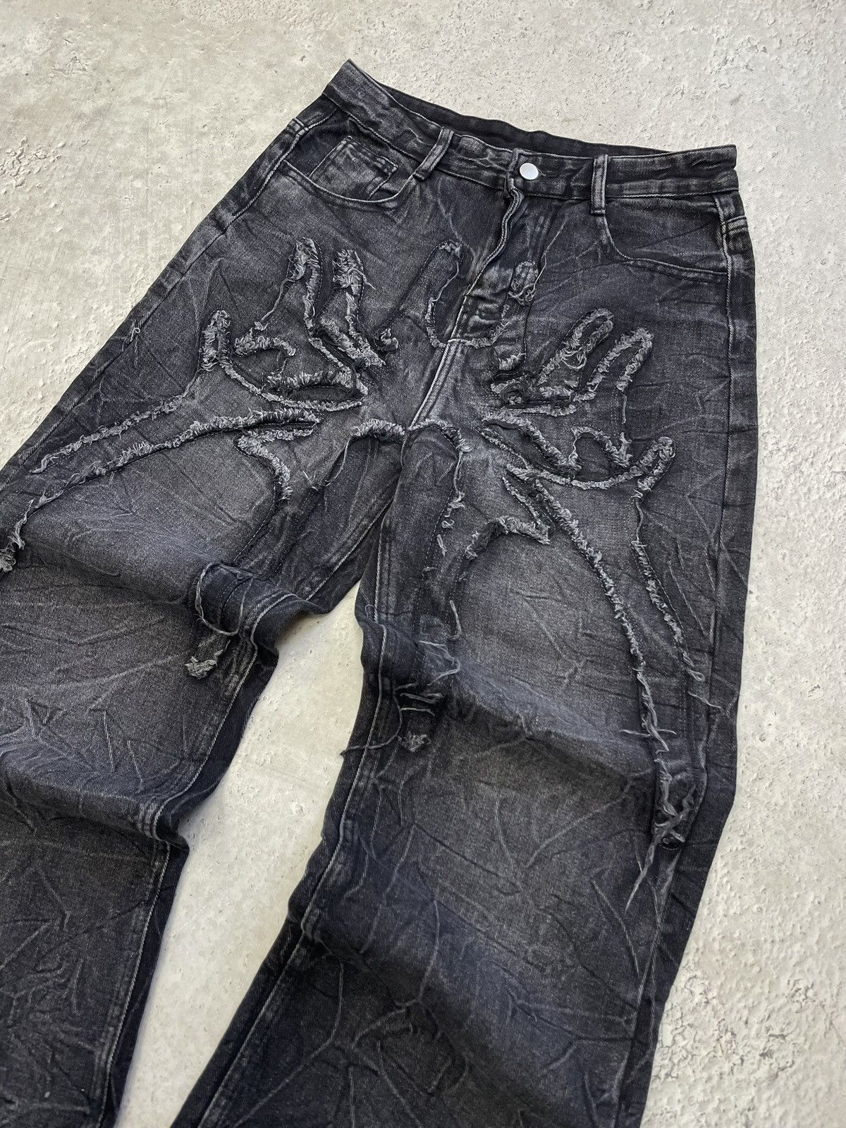 JNCO JNCO style y2k fashion distressed jeans hype baggy fit y2k Size US 32 / EU 48 - 5 Thumbnail