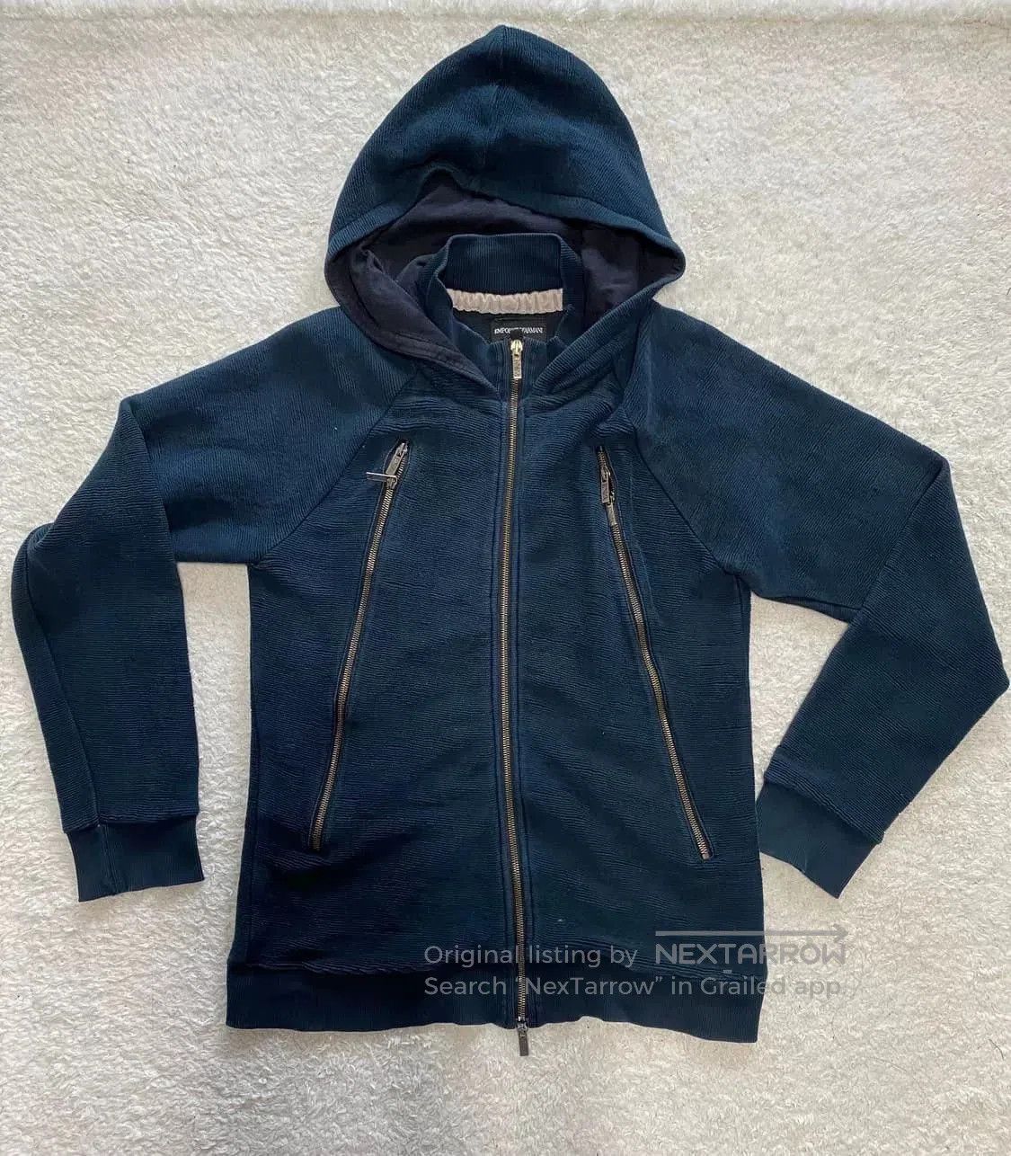 Armani Armani Vintage Knit Jacket. Size US L / EU 52-54 / 3 - 1 Thumbnail