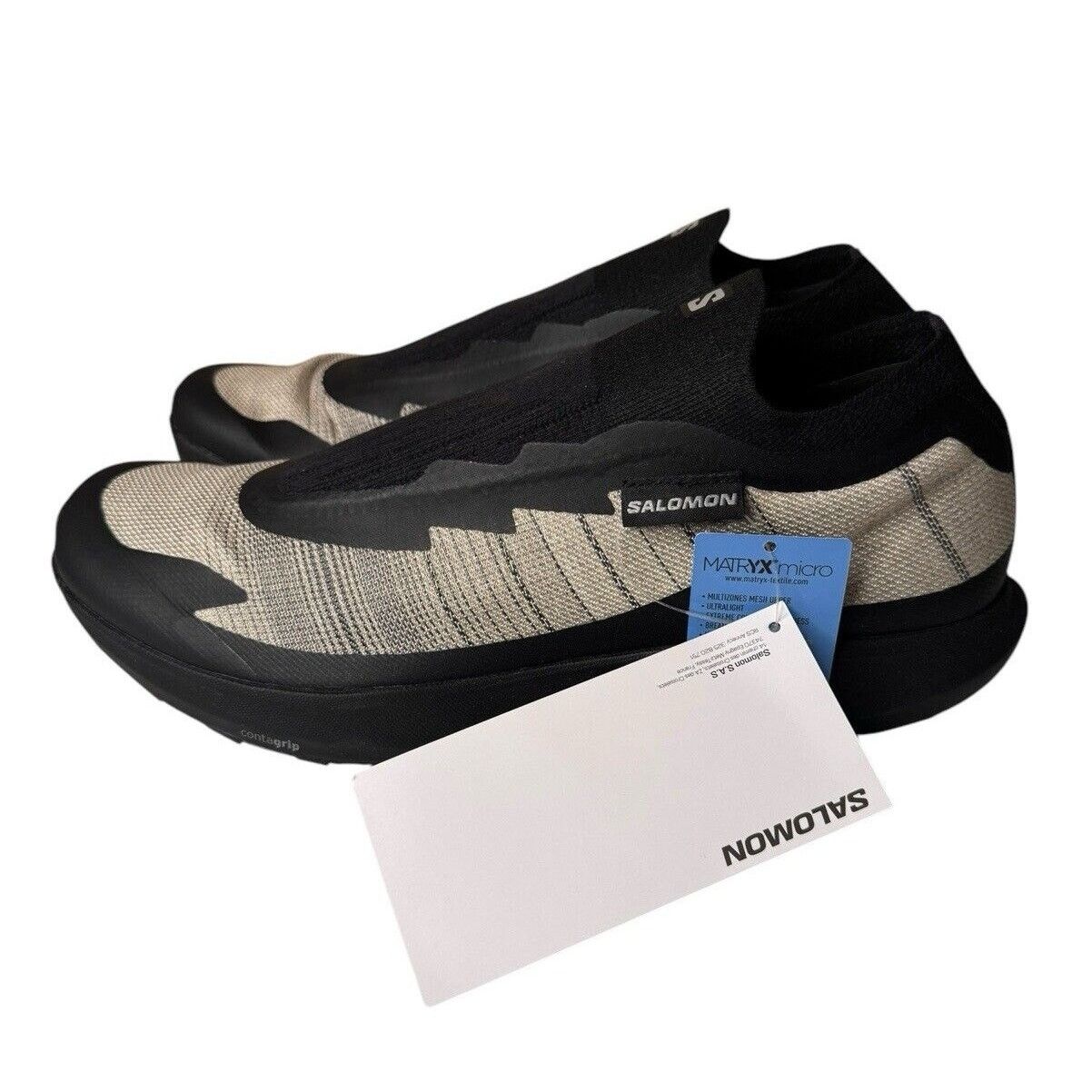 Salomon Salomon NEW Pulsar Advanced Black Pewter Sneakers Men’s Size US 11.5 / EU 44-45 - 7 Thumbnail