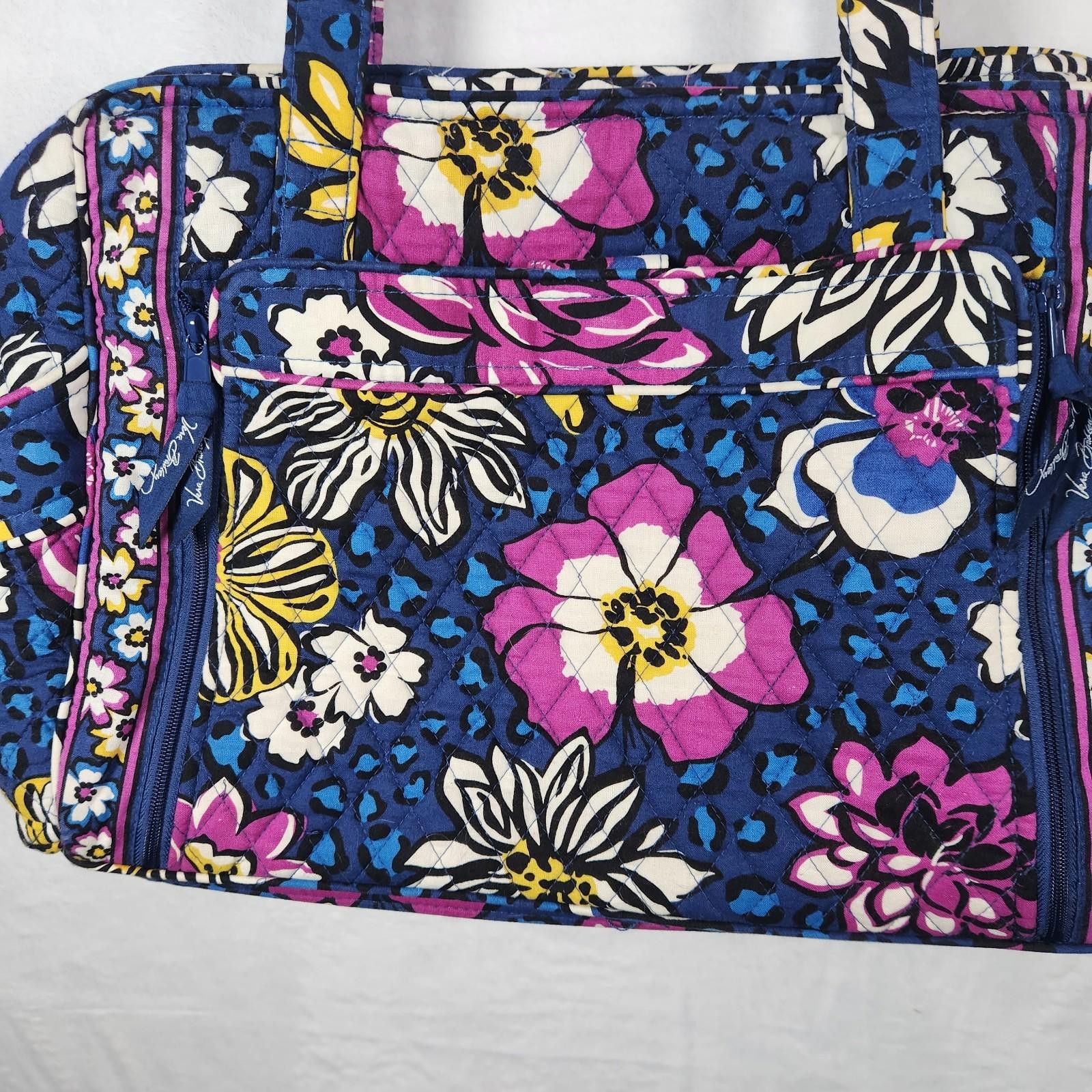 Designer Vera Bradley African Violet Make A Change Diaper Bag Size ONE SIZE - 2 Thumbnail