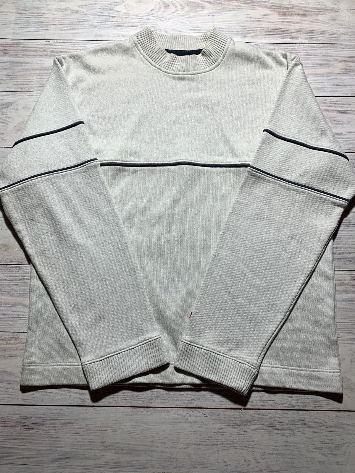 Nike × Vintage Nike vintage knit sweater athletics 90’s Size US L / EU 52-54 / 3 - 1 Thumbnail