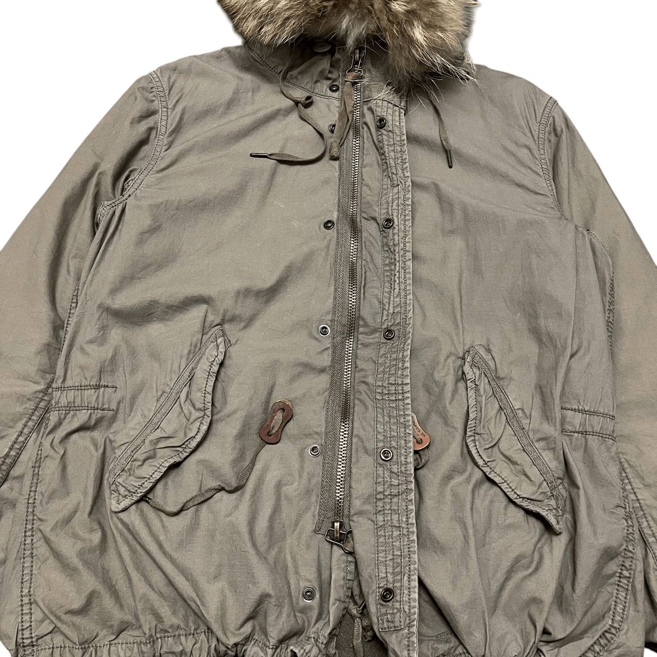 GOA Goa Fur Raccoon Military Parka Size US M / EU 48-50 / 2 - 6 Thumbnail