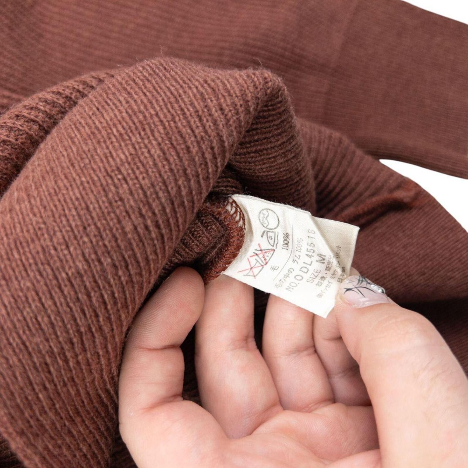 Issey Miyake Vintage 2000s Issey Miyake Layered Turtleneck Wool Jumper M Size US M / EU 48-50 / 2 - 5 Thumbnail