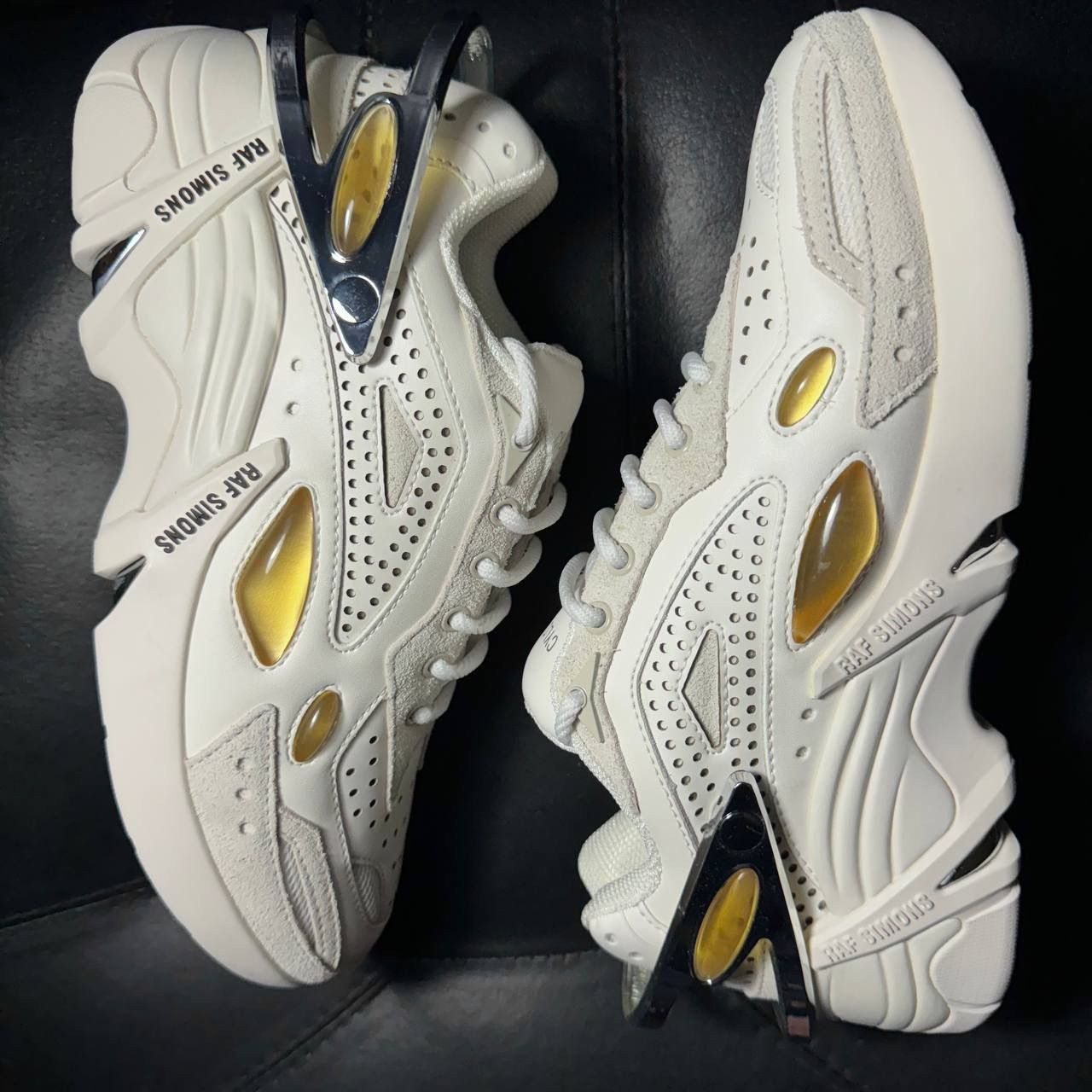 Raf Simons 37 Raf Simons cylon 21 White Yellow Size US 7 / IT 37 - 4 Thumbnail