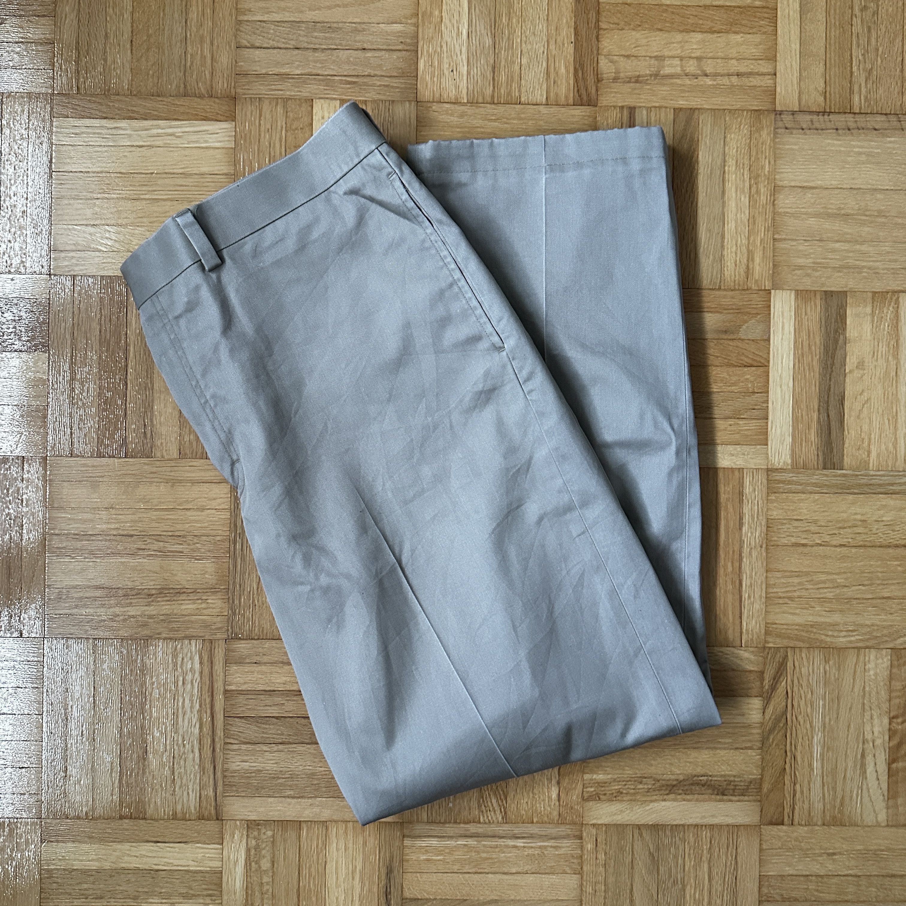 L.L. Bean L.L.Bean Classic Fit Khaki Chino Pants Size US 36 / EU 52 - 3 Thumbnail