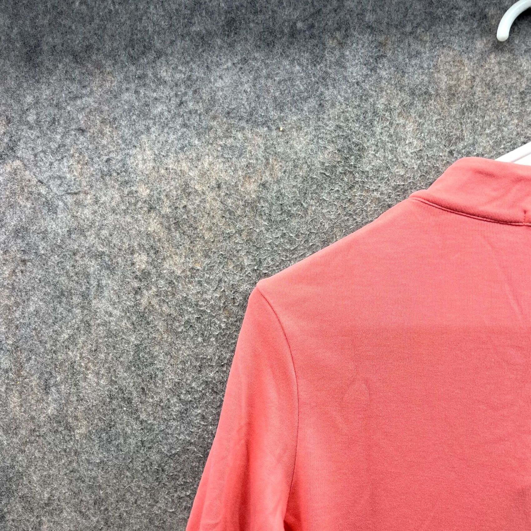 Vintage Fairway & Greene Sweatshirt Women M Peach 1/4 Zip Pullover Long Sleeve Mock Neck Activewear Golf Regular Size XS-? Size M / US 6-8 / IT 42-44 - 5 Thumbnail