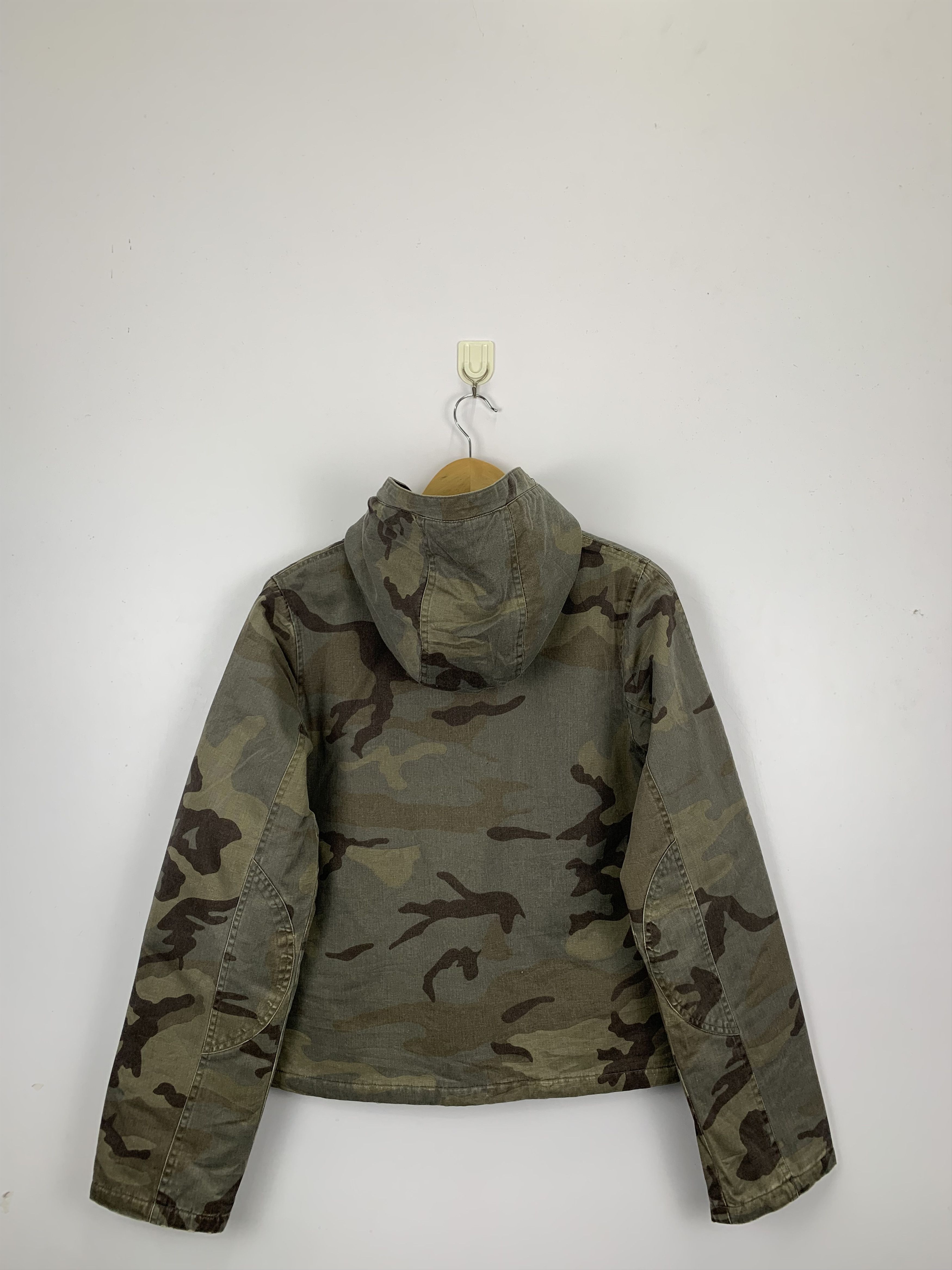 Vintage Vintage Us Air Force Camo Military Hoodie Jacket J0873 Size US L / EU 52-54 / 3 - 3 Thumbnail