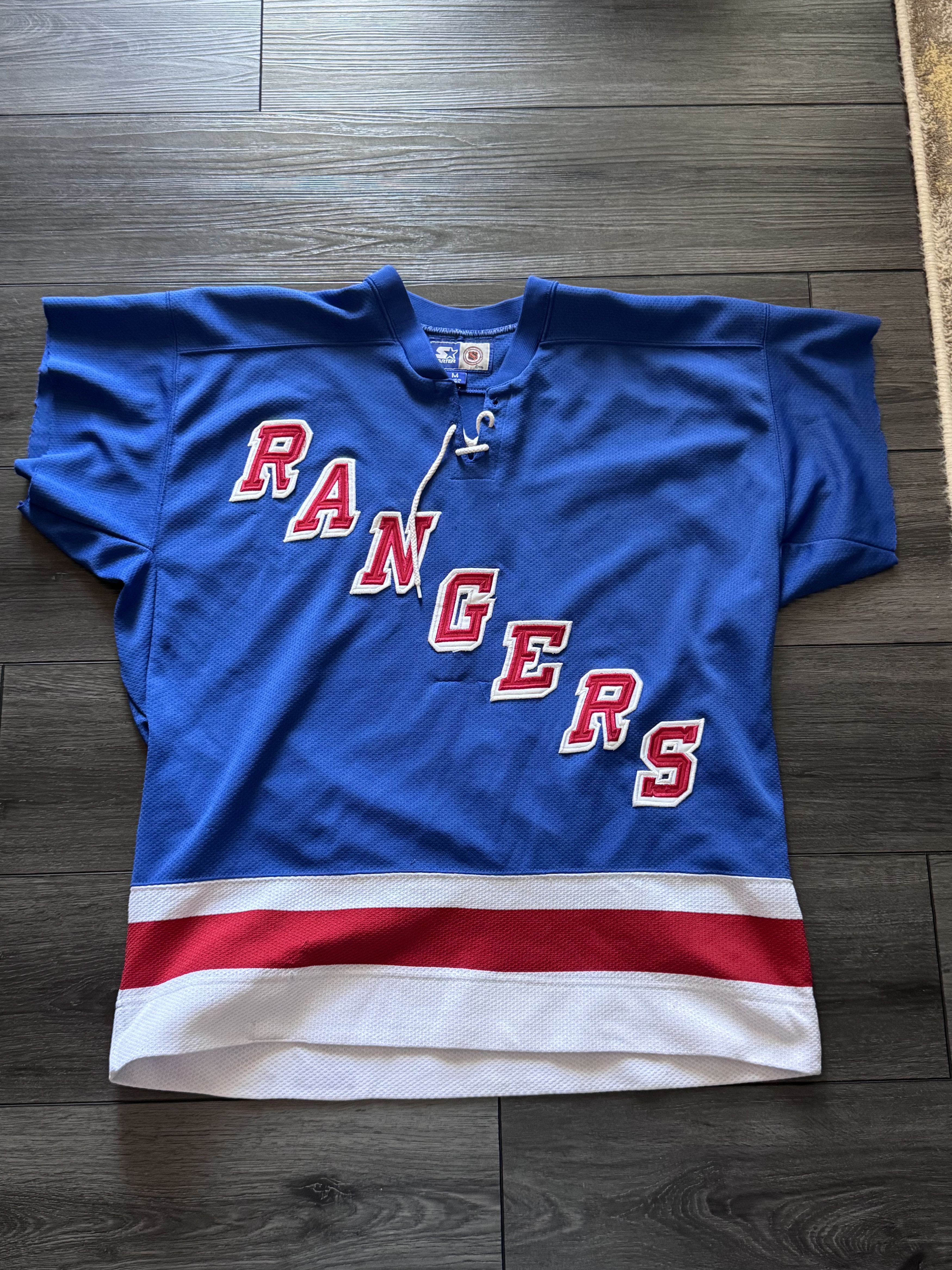 Starter New York Rangers Jersey, Vintage Cut-Off Size US M / EU 48-50 / 2 - 1 Thumbnail
