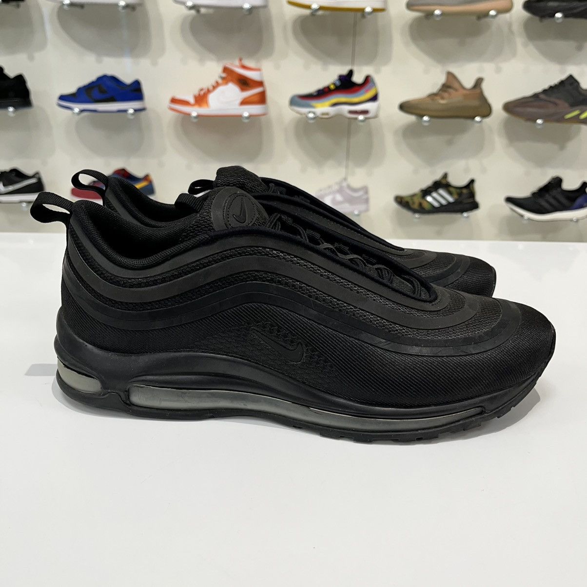 Nike Nike Air Max 97 Ultra 17 Triple Black Size US 10.5 / EU 43-44 - 7 Thumbnail