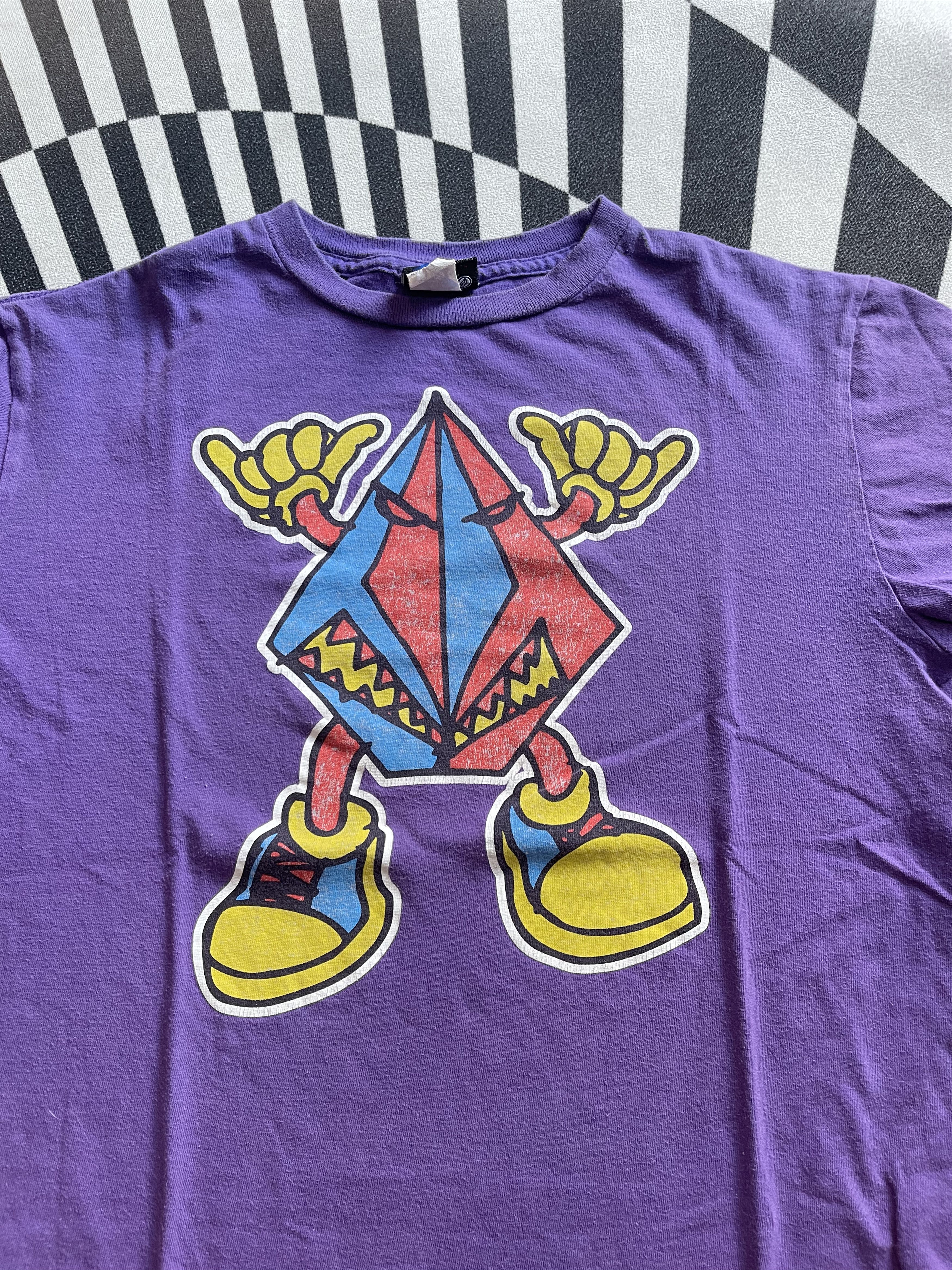 Volcom Vintage Volcom Stone Diamond Monster Graphic Tee Purple L Size US M / EU 48-50 / 2 - 3 Thumbnail