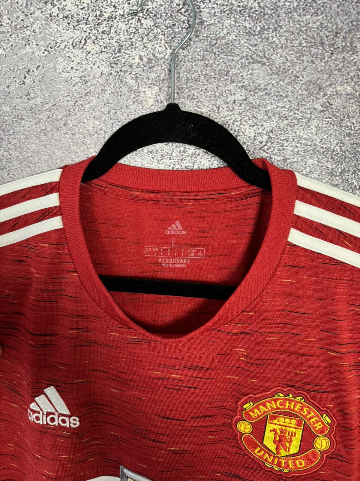 Adidas Manchester United 2020/21 Adidas Soccer Jersey Large Size US L / EU 52-54 / 3 - 10 Thumbnail