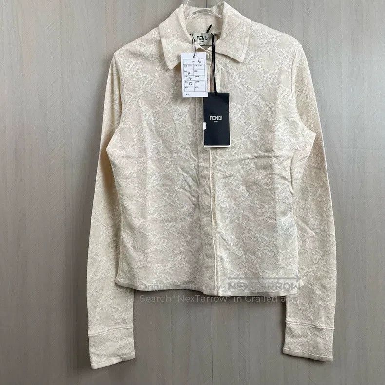 Fendi Fendi Printed Open Cardigan Size XS / US 0-2 / IT 36-38 - 1 Thumbnail