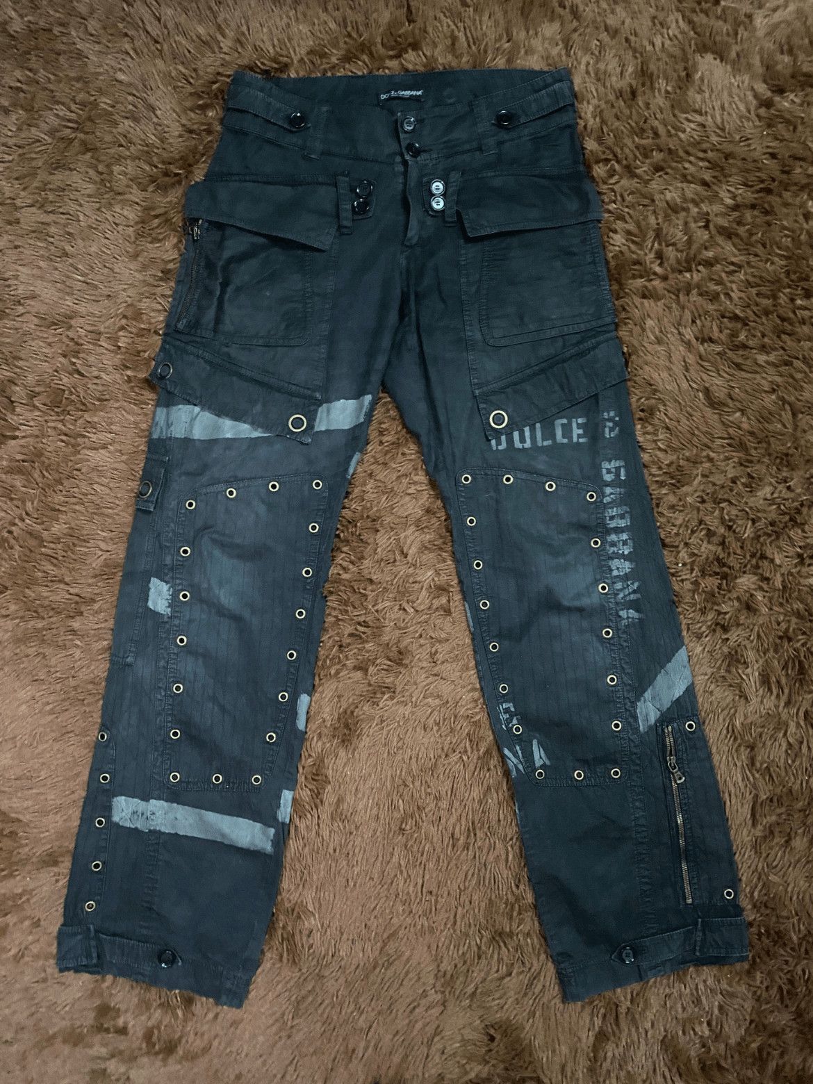 Dolce & Gabbana Sz 44 Dolce & Gabbana 04SS Archiver Cargo-2508 Size US 28 / EU 44 - 1 Thumbnail