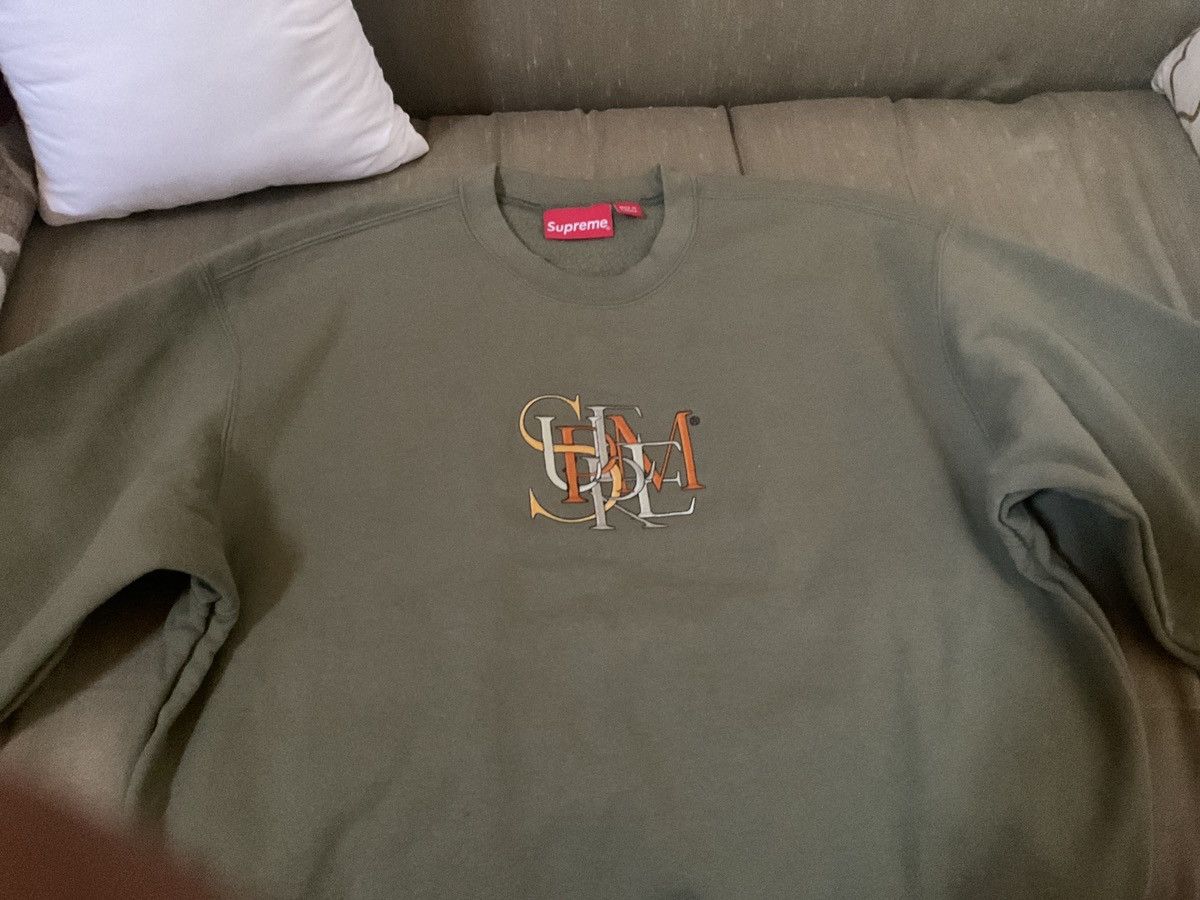 Supreme SUPREME CREWNWCK Size US L / EU 52-54 / 3 - 1 Thumbnail