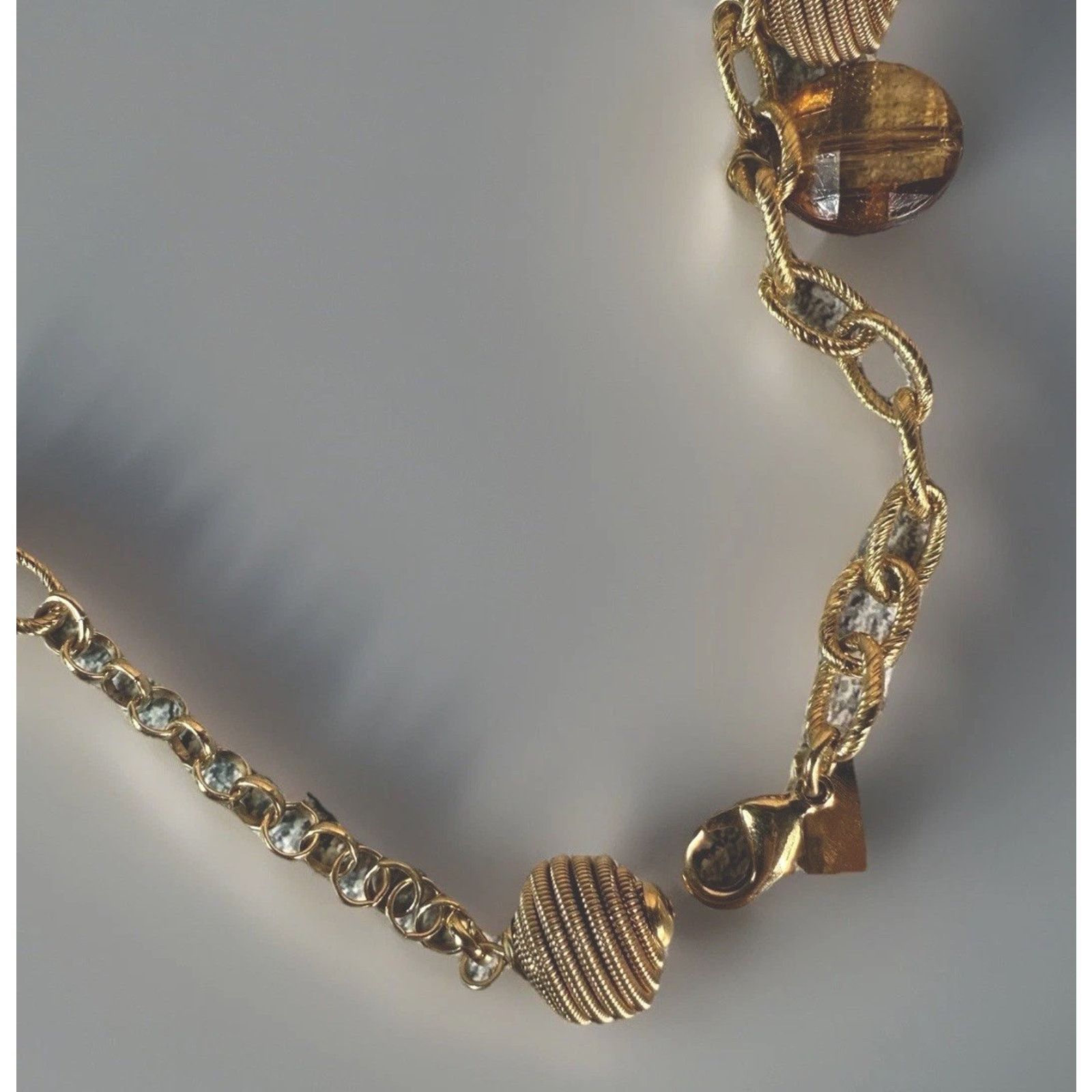 Kate Spade Kate Spade New York Women's Gold Acorn Faux Amber Necklace Size ONE SIZE - 8 Thumbnail