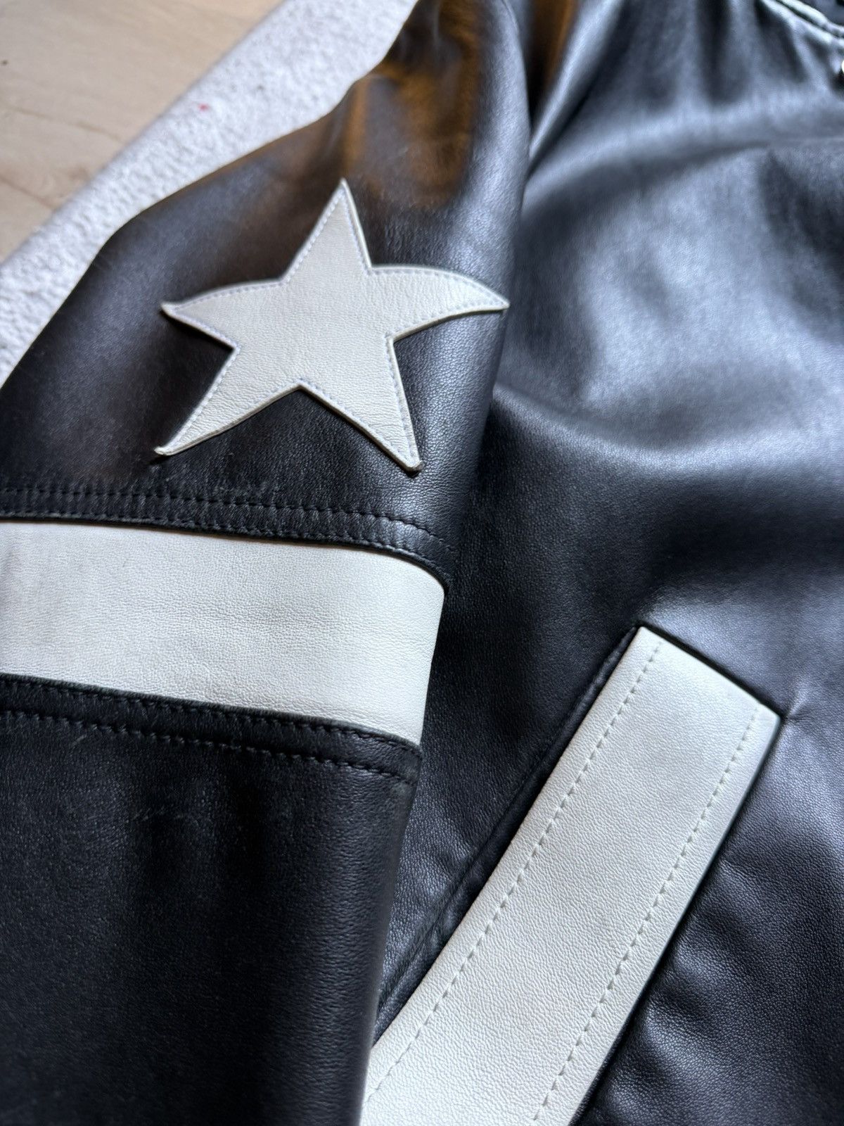 Givenchy Givenchy Ricardo Tisci Leather Jacket Size US M / EU 48-50 / 2 - 2 Thumbnail