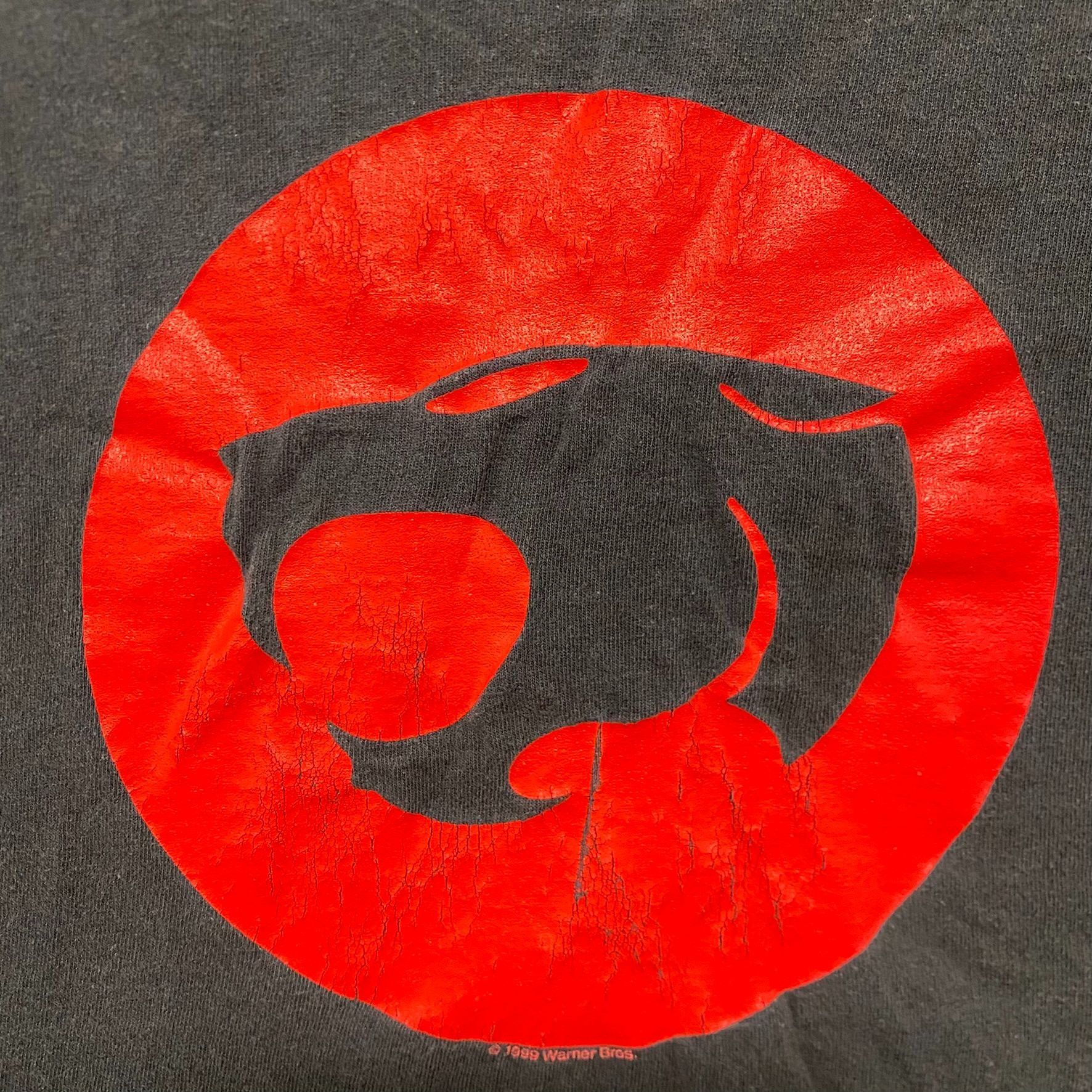 Delta Vintage 90s ThunderCats T-Shirt Black 1999 Warner Bros Carto Size US XL / EU 56 / 4 - 3 Thumbnail