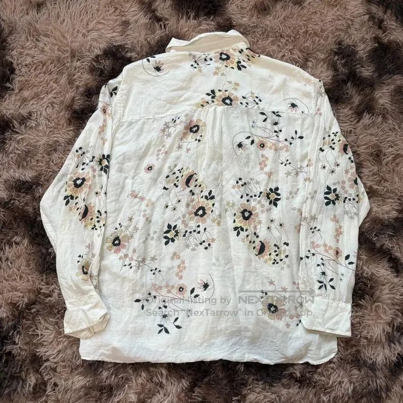 Our Legacy Our Legacy 23AW Silk Cotton Floral Shirt. Size US XL / EU 56 / 4 - 2 Thumbnail