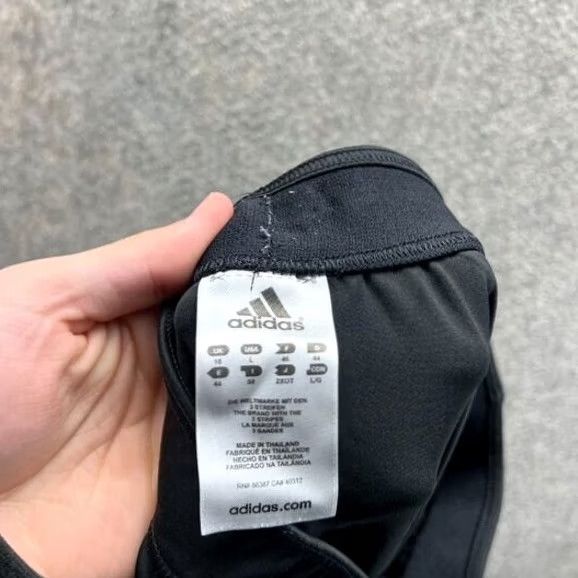 Adidas Vintage adidas Pants Women Large Black Athletic Elastic Waist Trefoil Joggers Sweatpants Regular Inseam 18 Feminine Mens Women Size 36" / US 14 / IT 50 - 3 Thumbnail