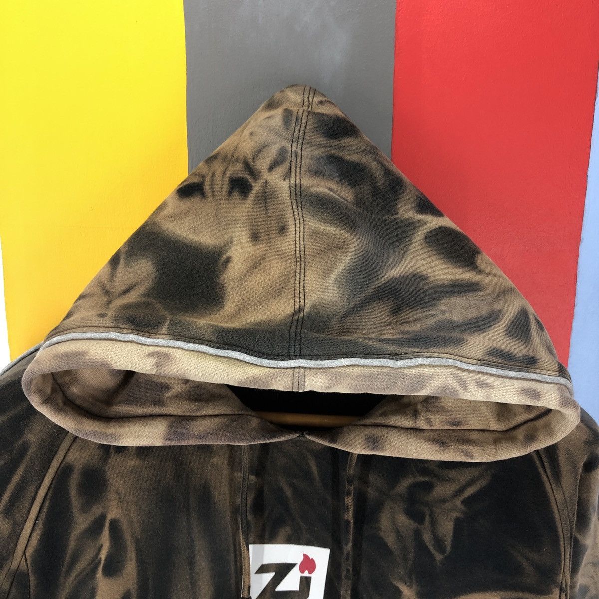 Zippo ZIPPO Acid Wash Hoodie Pullover #1471/AY Size US M / EU 48-50 / 2 - 2 Thumbnail