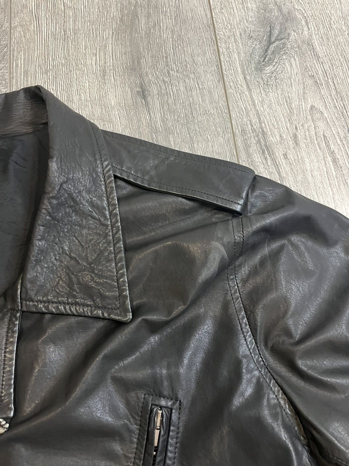 Rick Owens Rick Owen’s black calf leather jacket. Size 54 Size US L / EU 52-54 / 3 - 3 Thumbnail