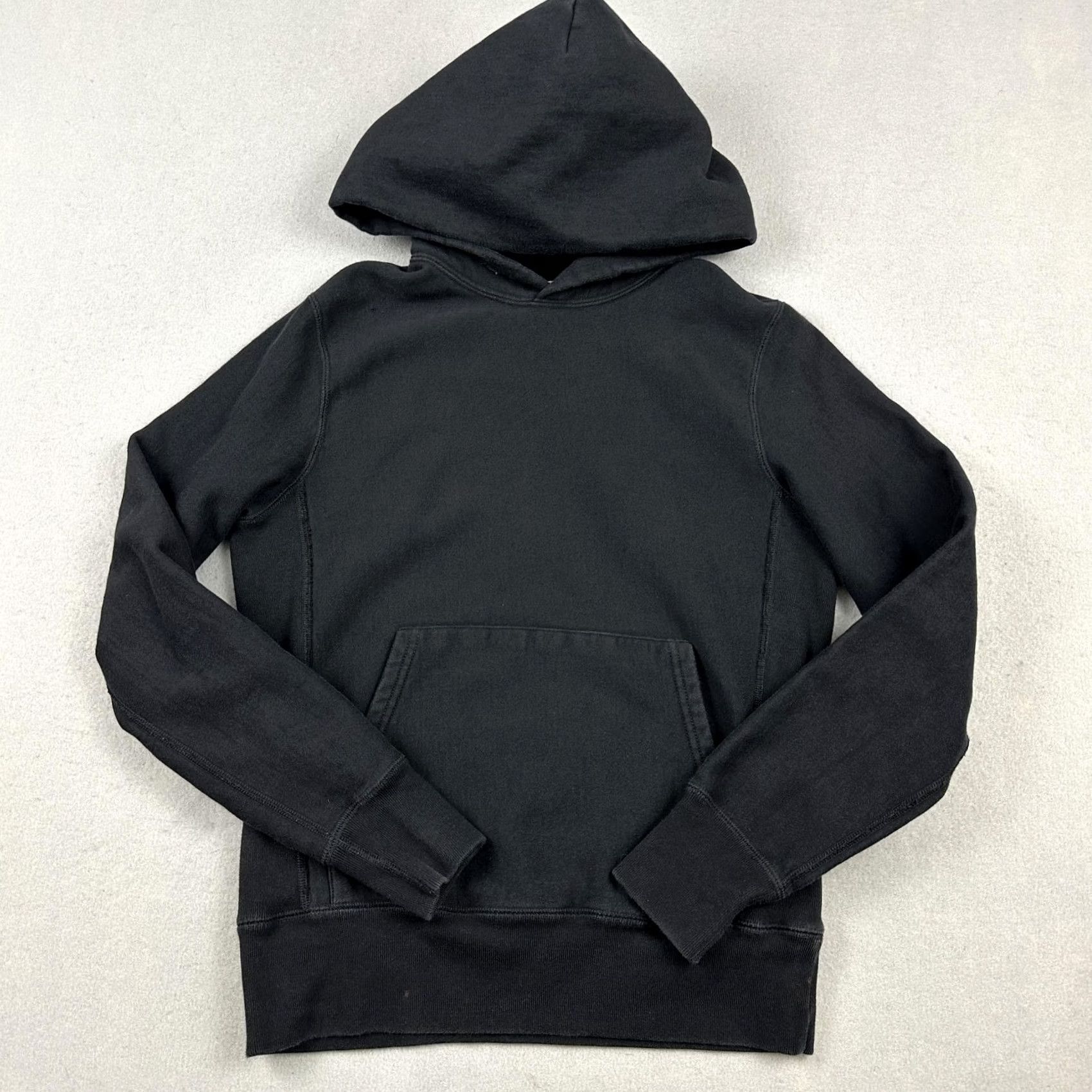 Todd Snyder VINTAGE Champion + Todd Snyder Hoodie Men Small Black Sweater Pullover Fleece Pocket S Size US S / EU 44-46 / 1 - 2 Thumbnail