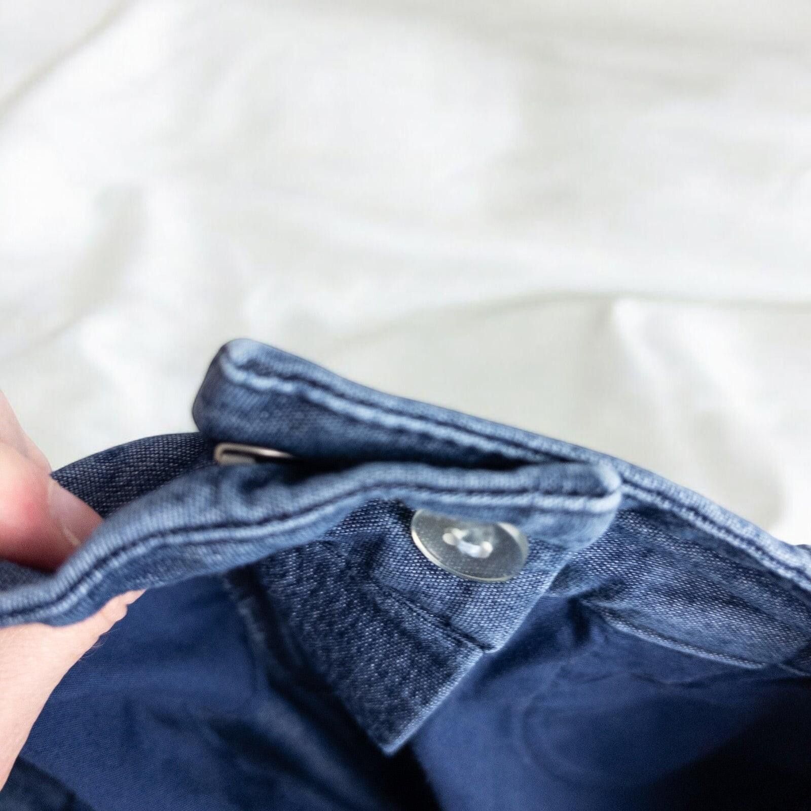 Other Geoffrey Beene Sport Blue Solid Jeans Womens 8 Medium Size 30" / US 8 / IT 44 - 6 Thumbnail