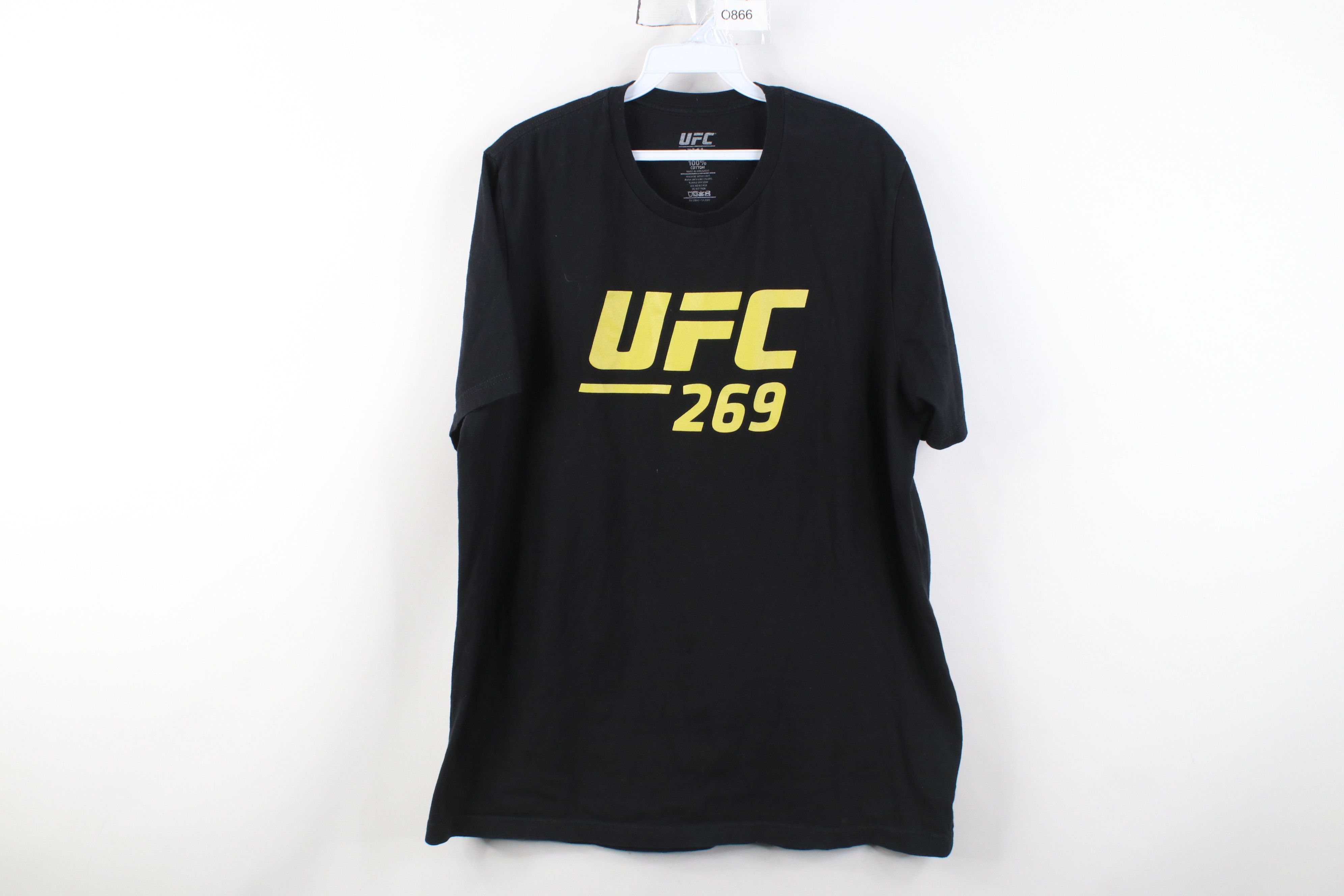 Vintage Y2K UFC 269 Oliveira vs Poirier Nunes vs Pena T-Shirt Black Size US XL / EU 56 / 4 - 1 Thumbnail