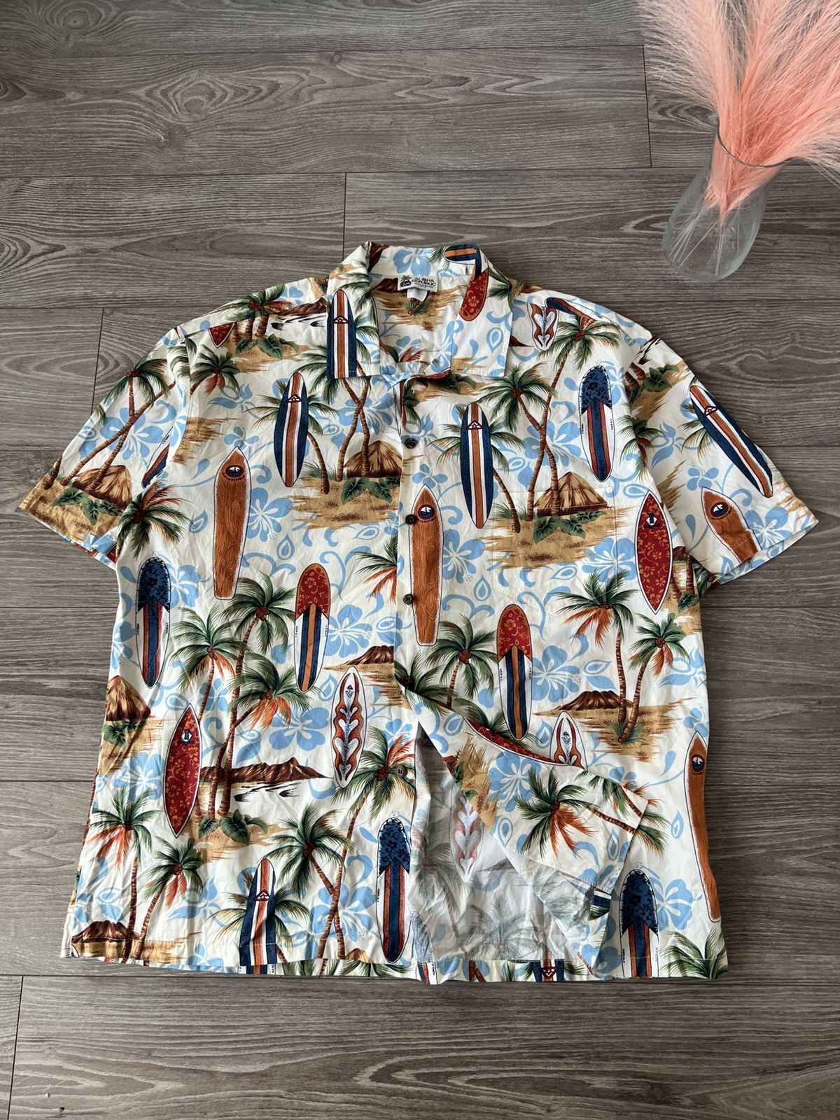 Other Rare Aloha Republic Made in Usa Hawaii Overprinted shirt Size US XXL / EU 58 / 5 - 1 Thumbnail