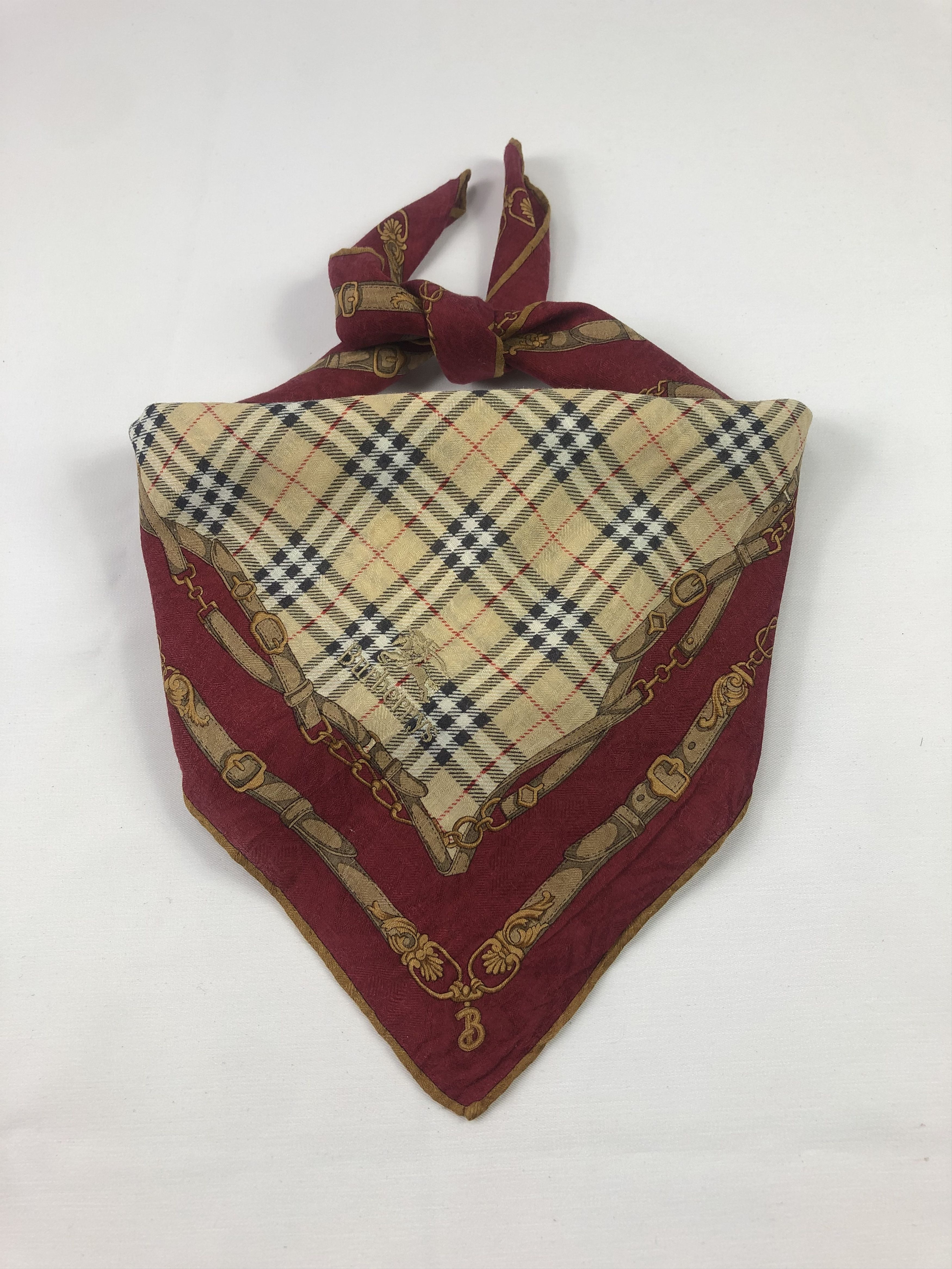 Burberry Burberry Handkerchief / Bandana / Neckerchief / Headscarf Size ONE SIZE - 1 Thumbnail
