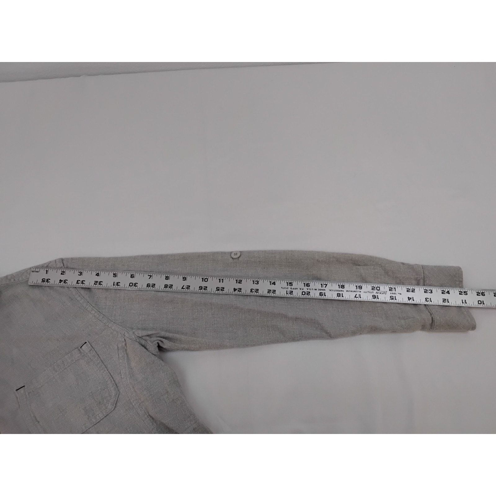 Stio Stio Button Up Shirt Women's M Gray Heathered Casual Size M / US 6-8 / IT 42-44 - 12 Thumbnail