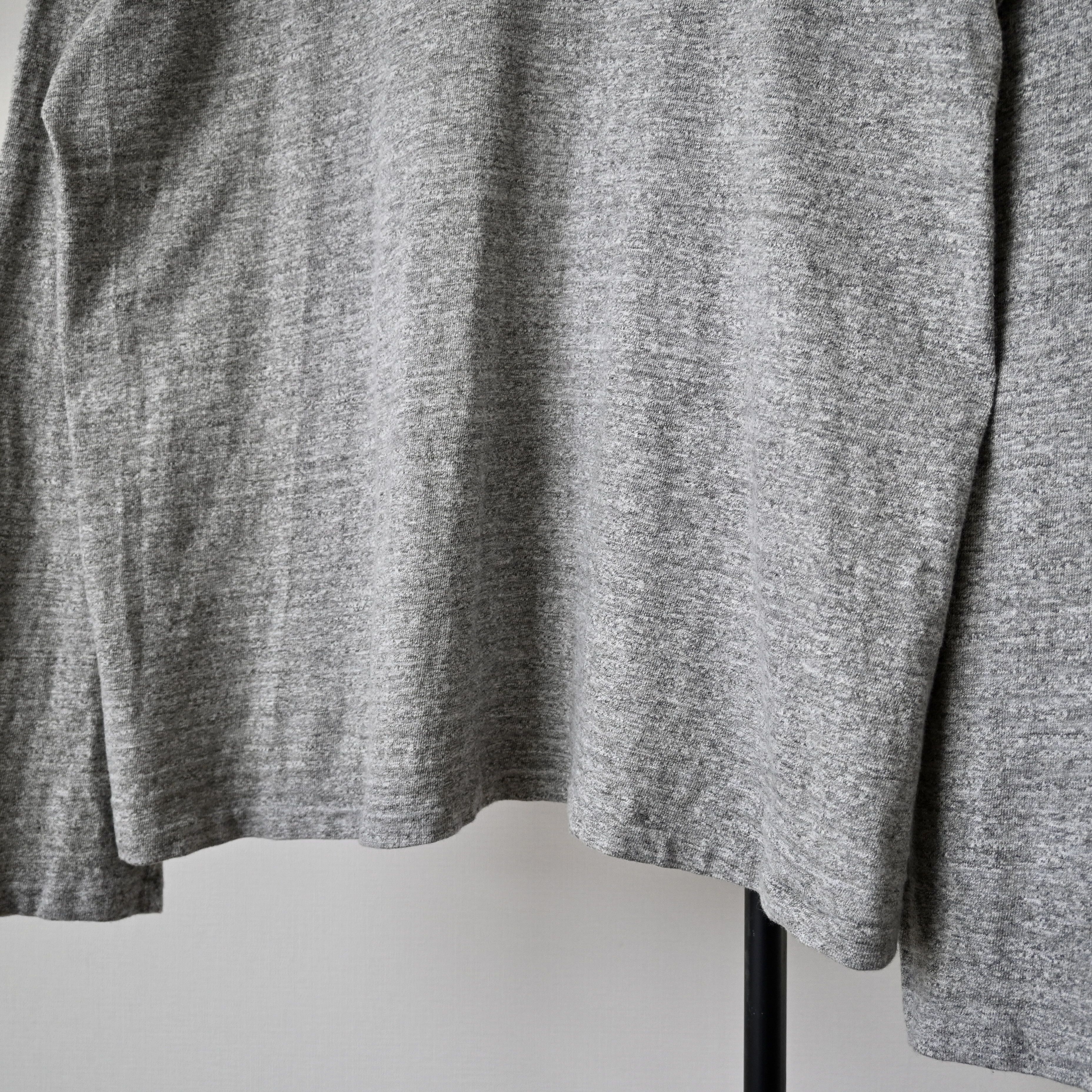 Warehouse Warehouse "shadow border" henley neck t-shirt made in Japan Size US XL / EU 56 / 4 - 7 Thumbnail