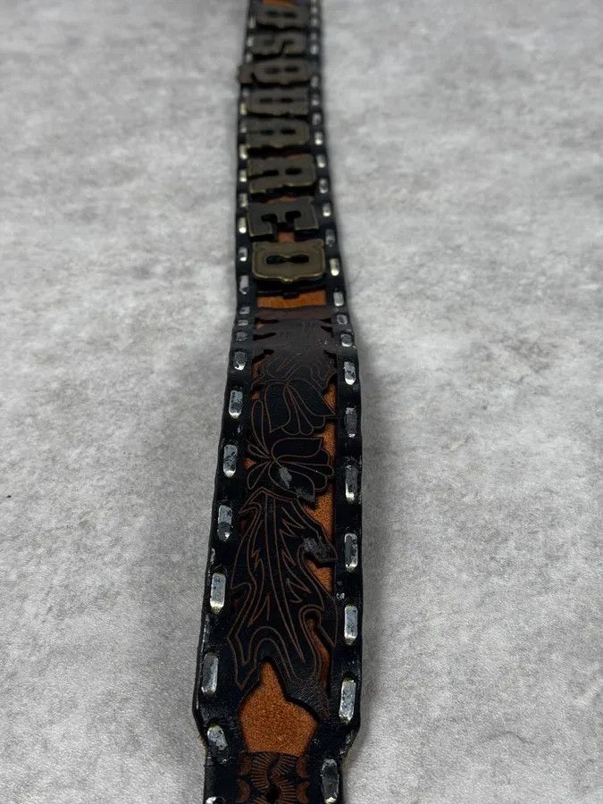 Dsquared2 Dsquared2 Brown Indian Details Leather & Copper Belt Size ONE SIZE - 8 Thumbnail