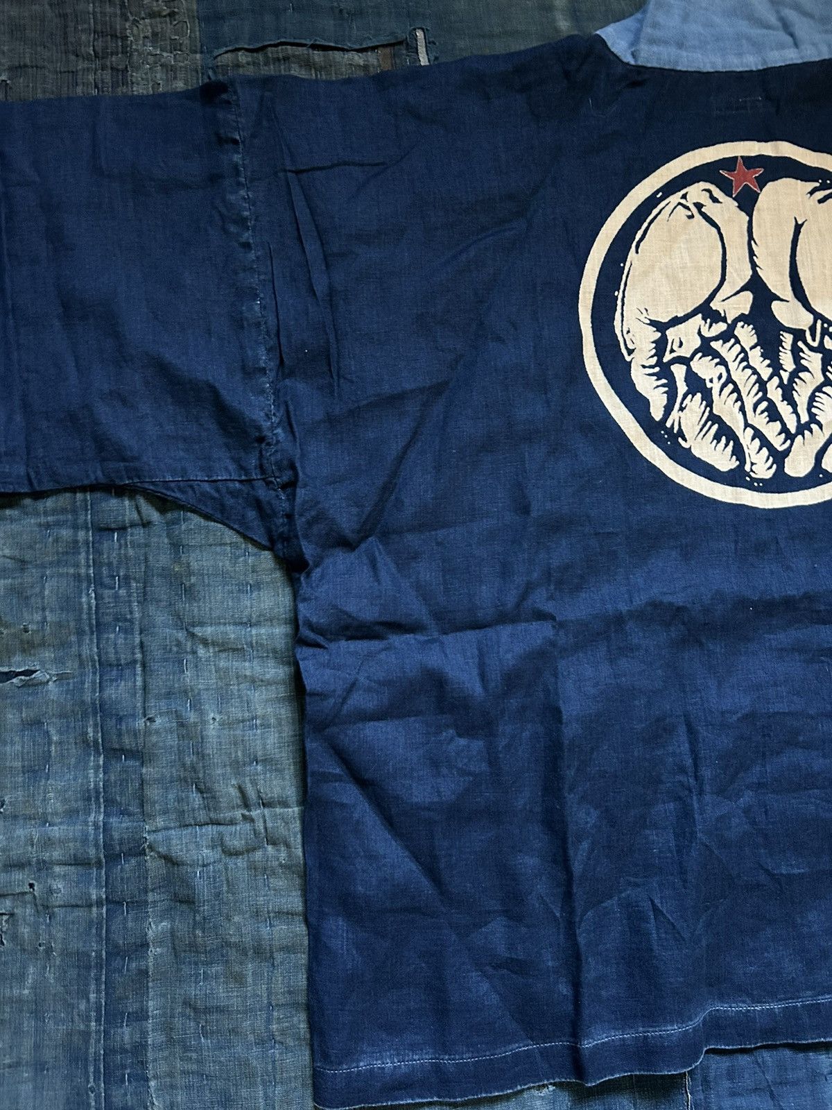 Kapital × Kapital Kountry Kapital indigo blue hands kimono shirt Kakashi shirt Size US L / EU 52-54 / 3 - 6 Thumbnail