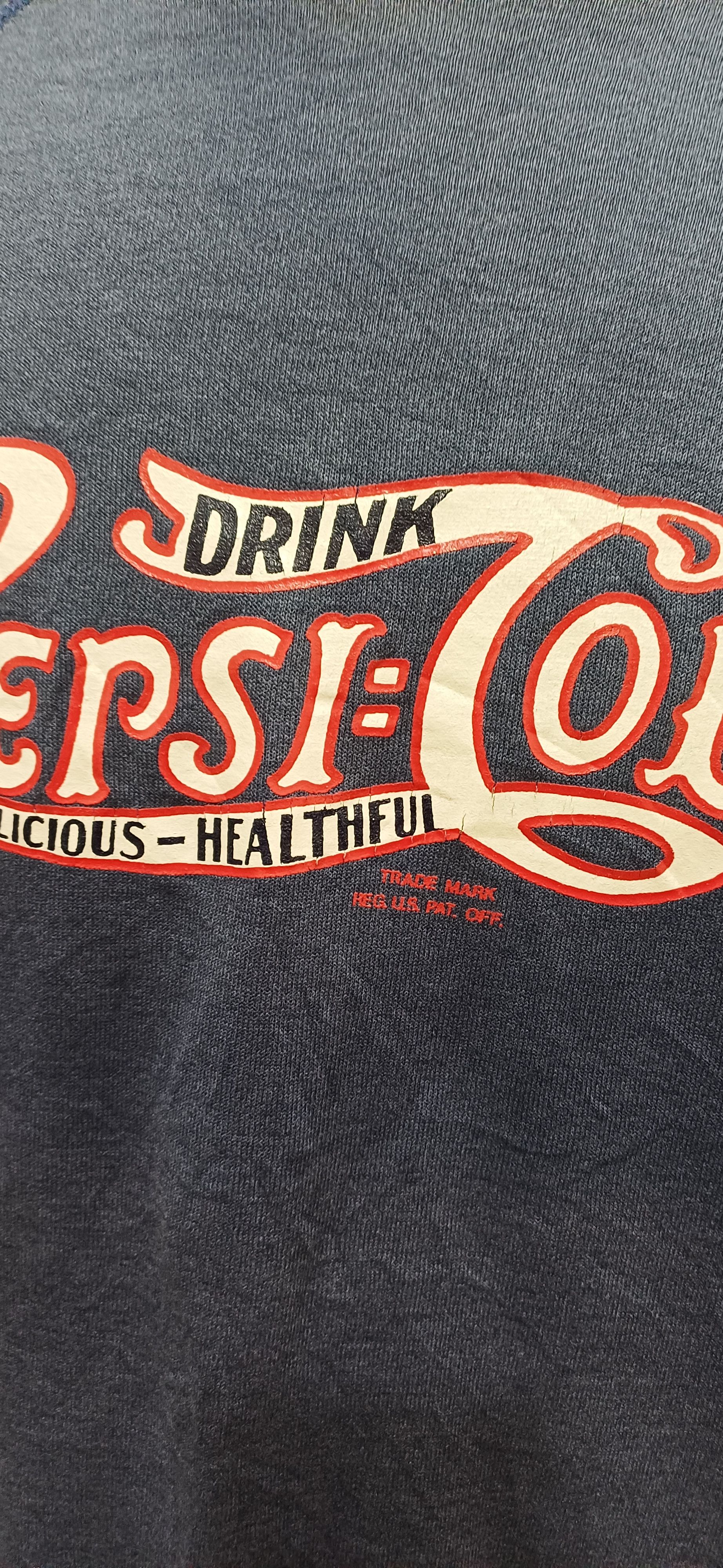 Pepsi VINTAGE 80'S PEPSI COLA SWEATSHIRT Size US L / EU 52-54 / 3 - 4 Thumbnail