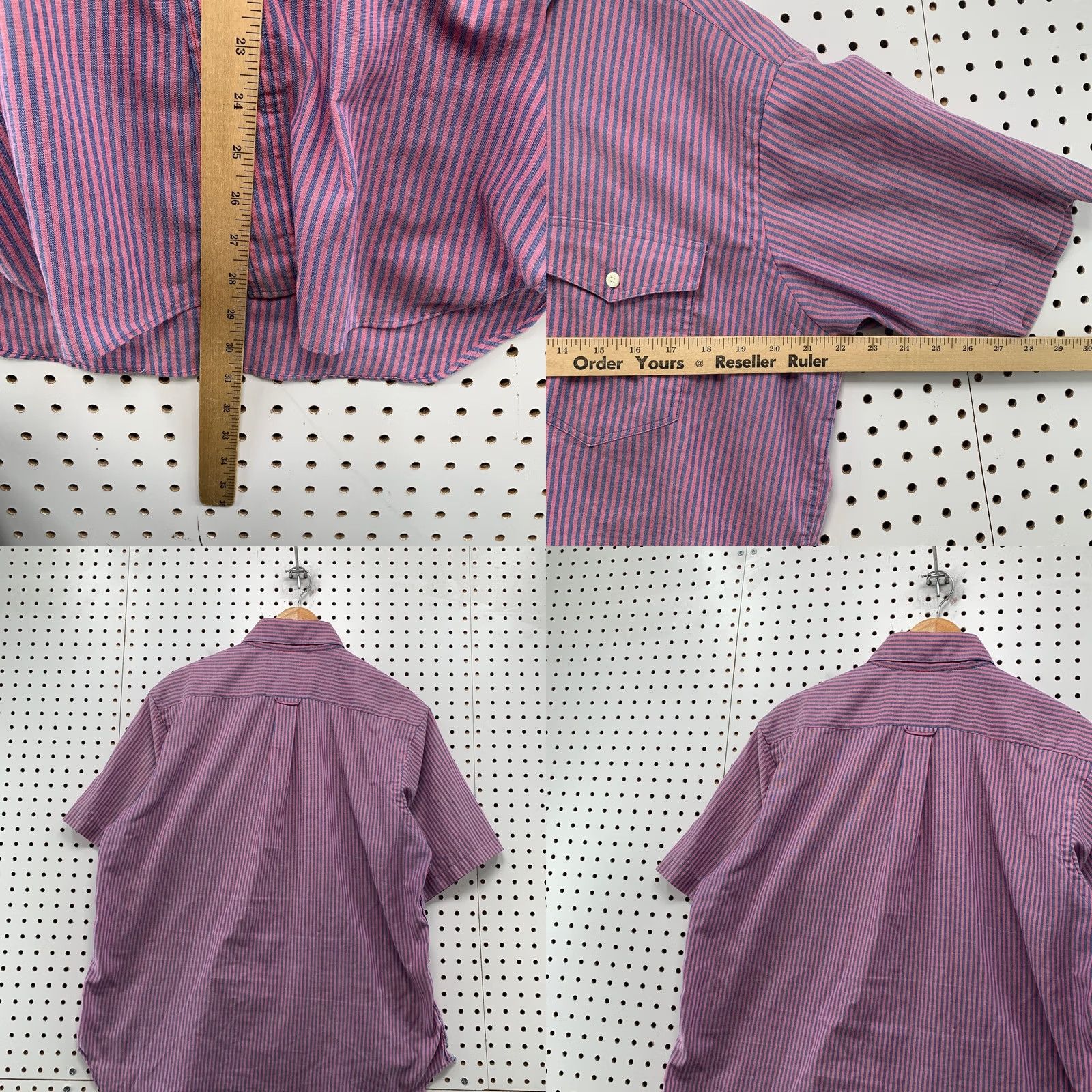 Orvis VINTAGE Orvis Button-Down Shirt Mens L Blue Red Striped Made USA Shirt Mens L Blue Red Striped Orvis Size US L / EU 52-54 / 3 - 9 Thumbnail