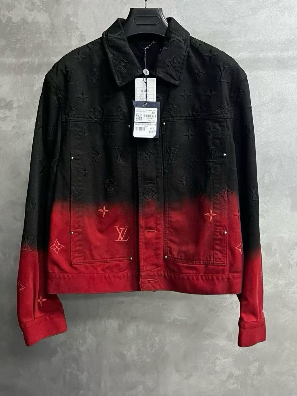 Louis Vuitton Louis Vuitton Ombre Monogram Denim Jacket Size L Size US L / EU 52-54 / 3 - 1 Thumbnail