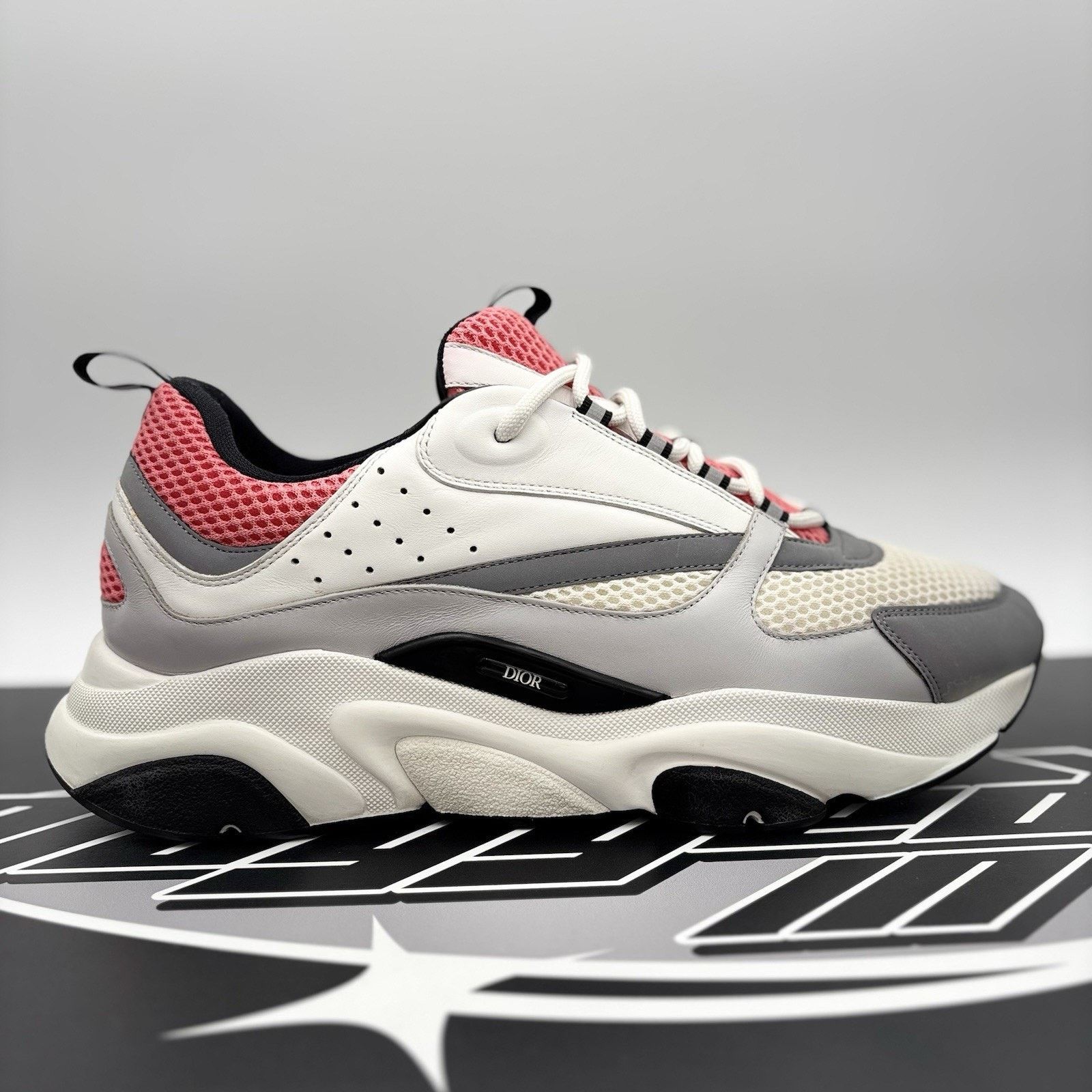 Dior Dior B22 ' White, Pink ' | GREAT CONDITION! Size US 14 / EU 47 - 2 Thumbnail