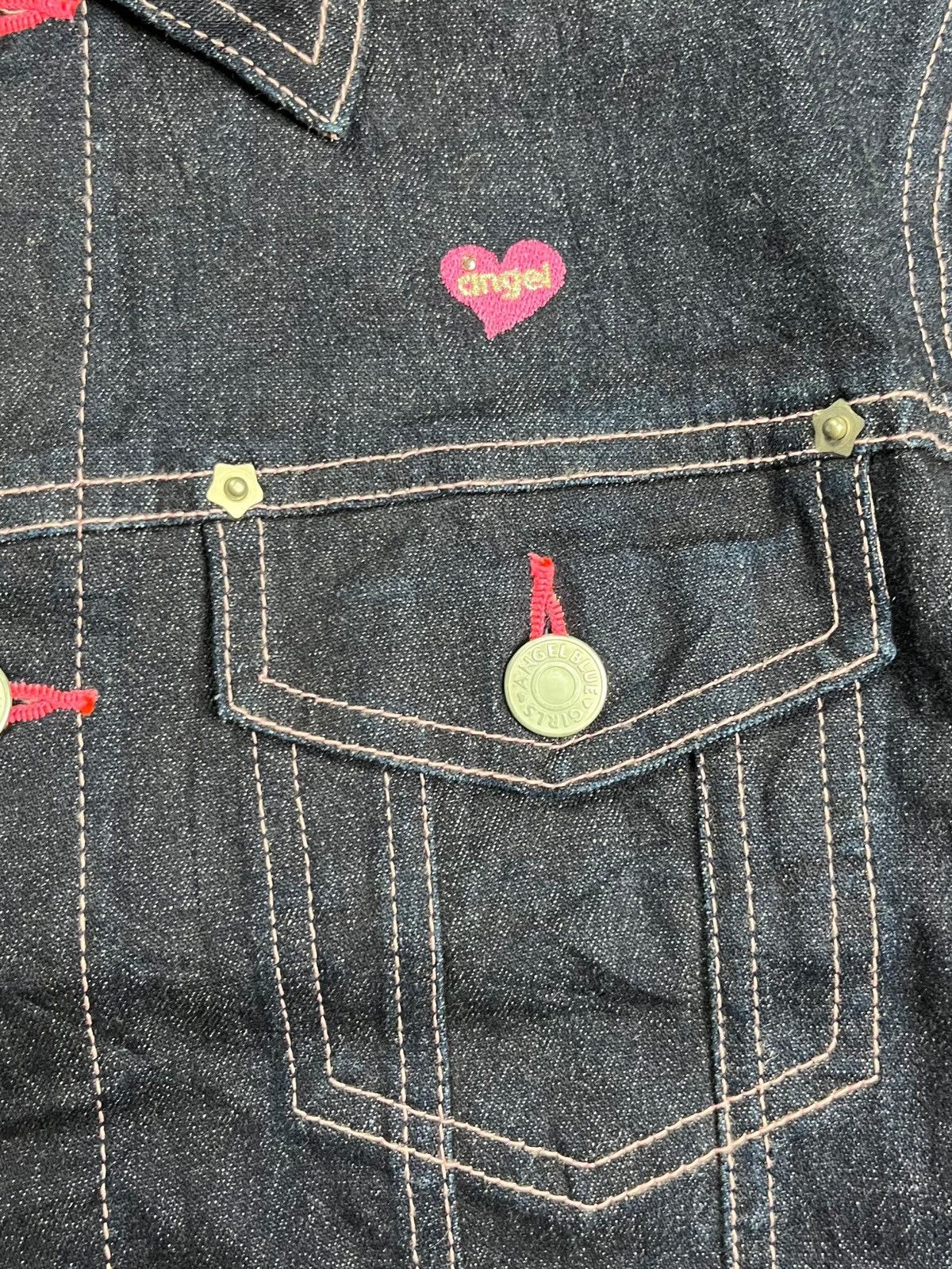 Angel Blue 2000s Angel Blue - Extra Longsleeve Denim Jacket Size US M / EU 48-50 / 2 - 16 Thumbnail