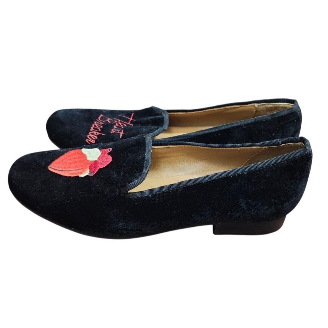 Other Heart Breaker Velvet SMOKING SHOE HEARTBREAKER Size US 8 / IT 38 - 6 Thumbnail