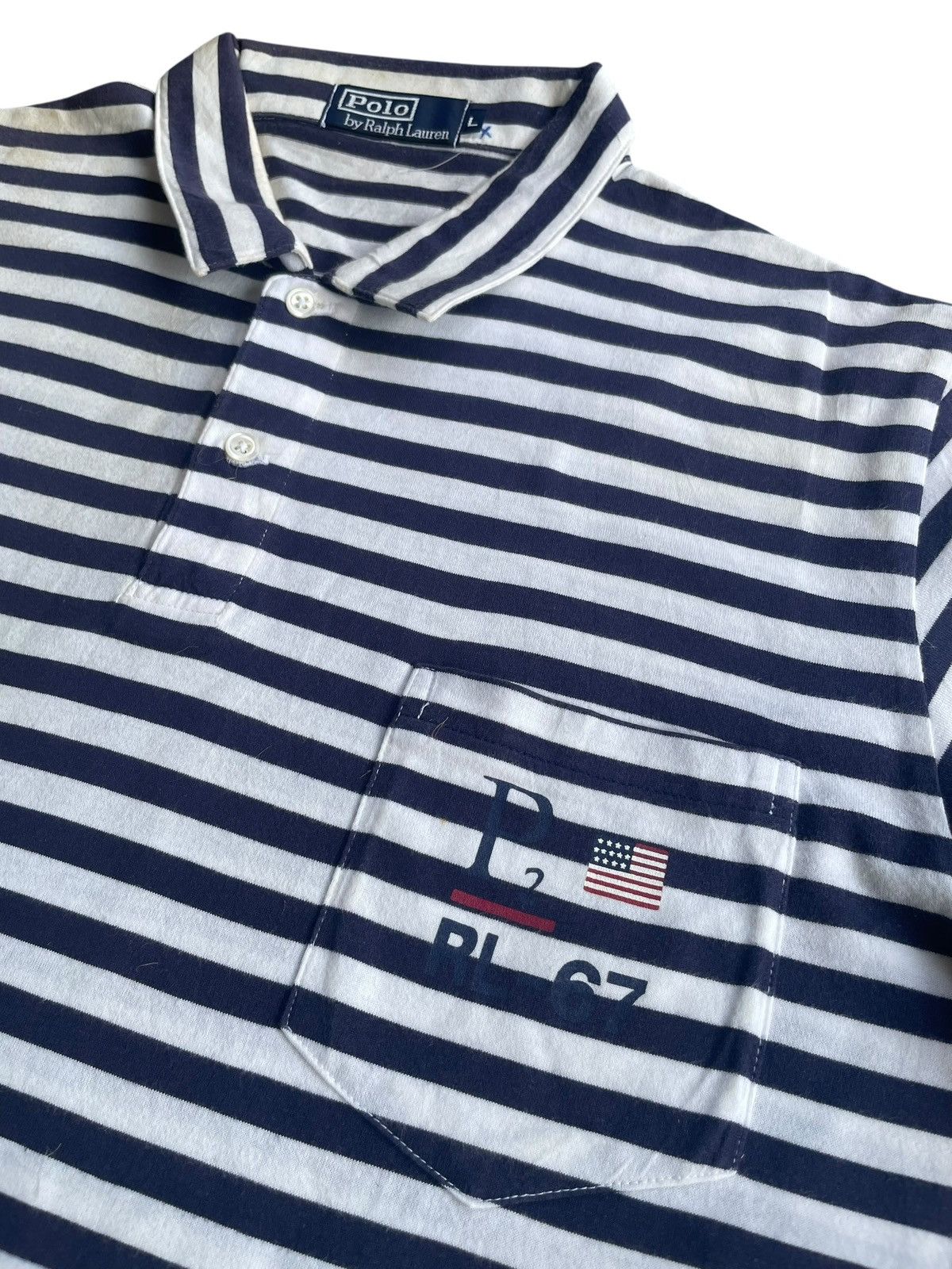 Polo Ralph Lauren Vintage Polo Ralph Lauren Single Pocket Size US L / EU 52-54 / 3 - 4 Thumbnail