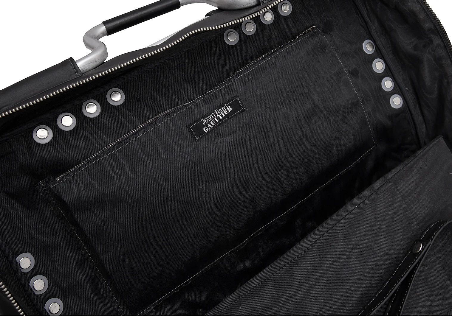 Jean Paul Gaultier Metal Frame Briefcase in Black Size ONE SIZE - 11 Thumbnail