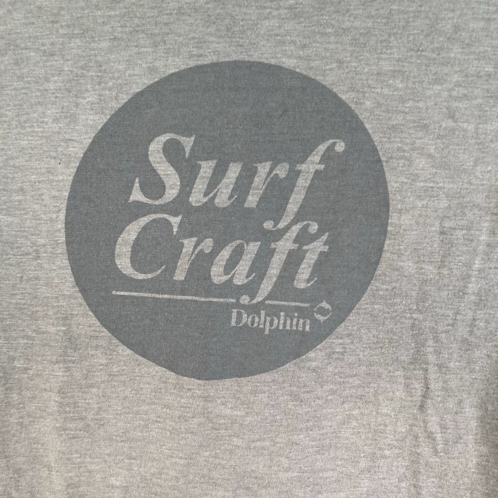 Vintage Surf Craft Dolphin Water Racing Boards NZ Skis T-Shirt Mens Size L Gray Size US L / EU 52-54 / 3 - 2 Thumbnail