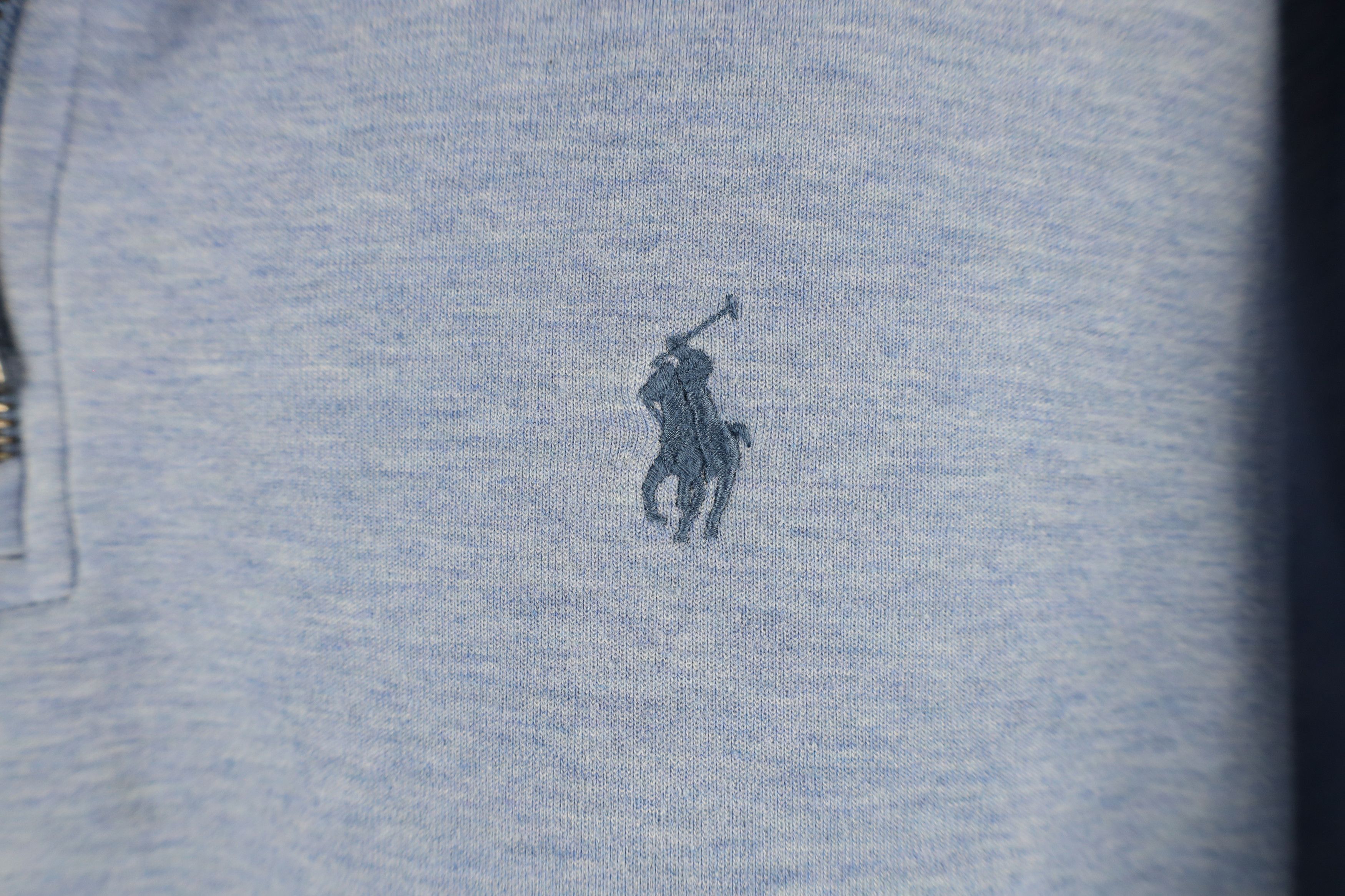 Ralph Lauren × Vintage Ralph Lauren Soft Touch Tech Half Zip Pullover Sweater Size US L / EU 52-54 / 3 - 4 Thumbnail
