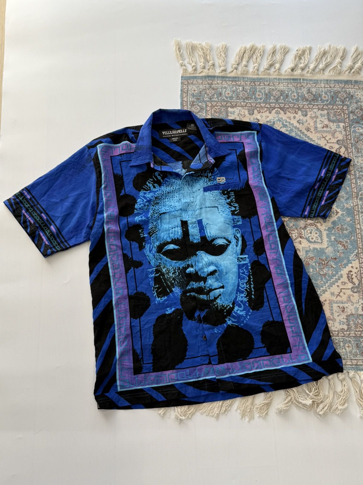 Rare Pelle Pelle Marc Buchanan Vintage Shirt