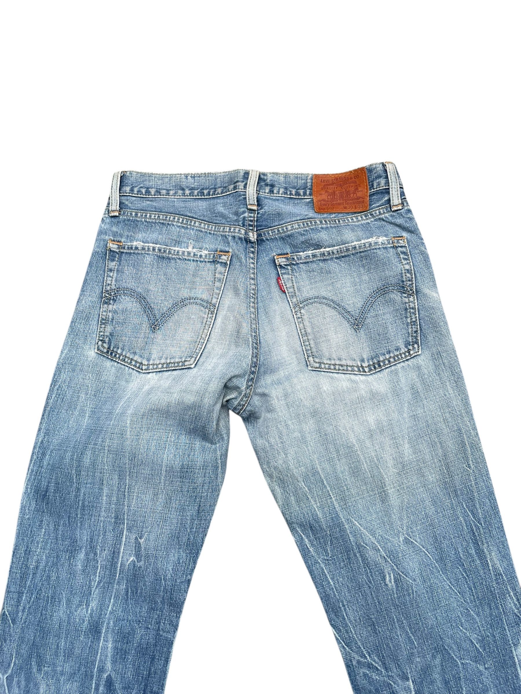 Levi's Vintage Levis 502 Faded Distresed Size US 31 - 6 Thumbnail
