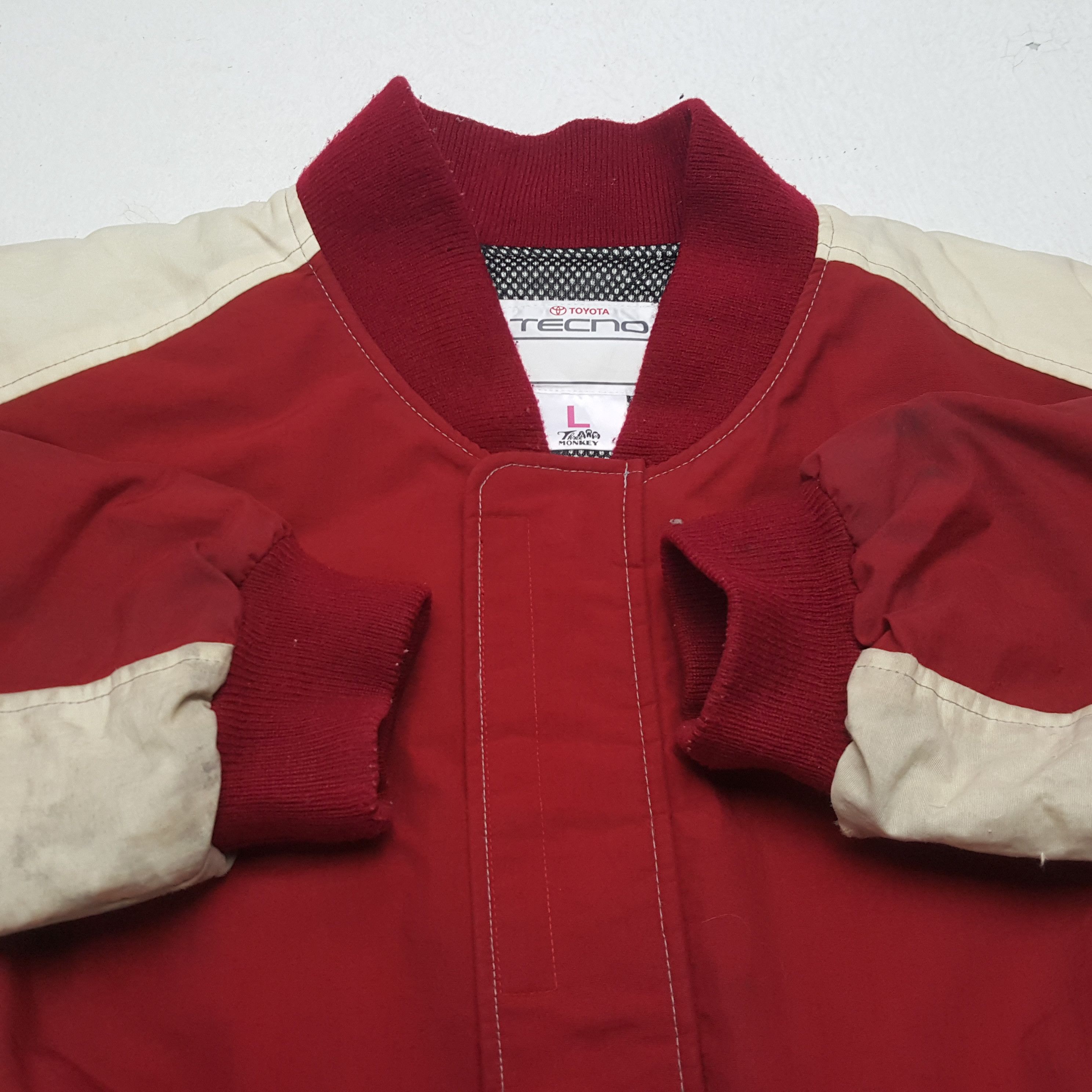Japanese Brand × Vintage Vintage TOYOTA TECNO Japanese Racing Team Jacket Size US XL / EU 56 / 4 - 10 Thumbnail