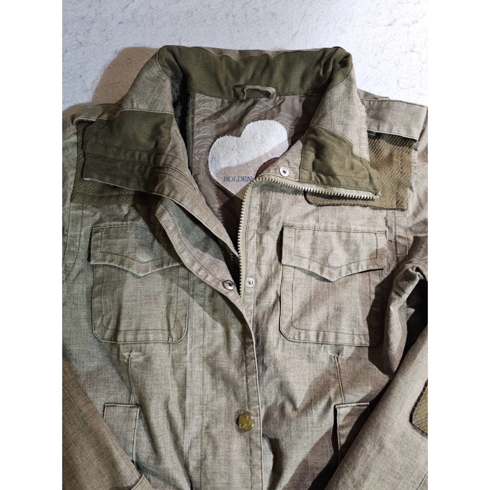 Vintage Holden Signature Ski Snowboard Jacket Women's Medium Olive Green Outerwear Size M / US 6-8 / IT 42-44 - 7 Thumbnail