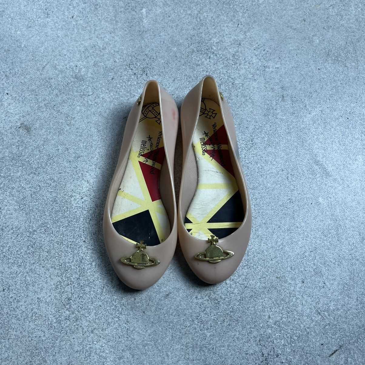 Vivienne Westwood Vivienne Westwood Melisa Anglomania Balet Orb Flats Size US 9 / IT 39 - 4 Thumbnail