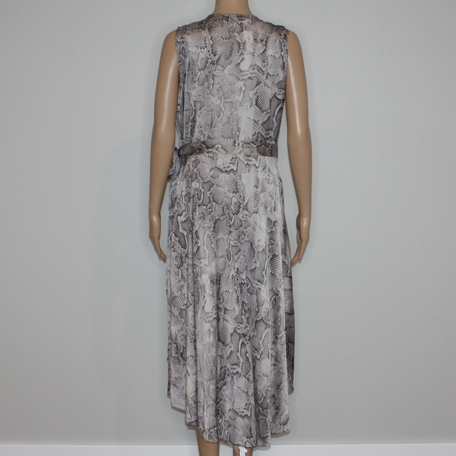White House Black Market Snake Print Hi-low Wrap Dress in size US 8 Size M / US 6-8 / IT 42-44 - 7 Thumbnail